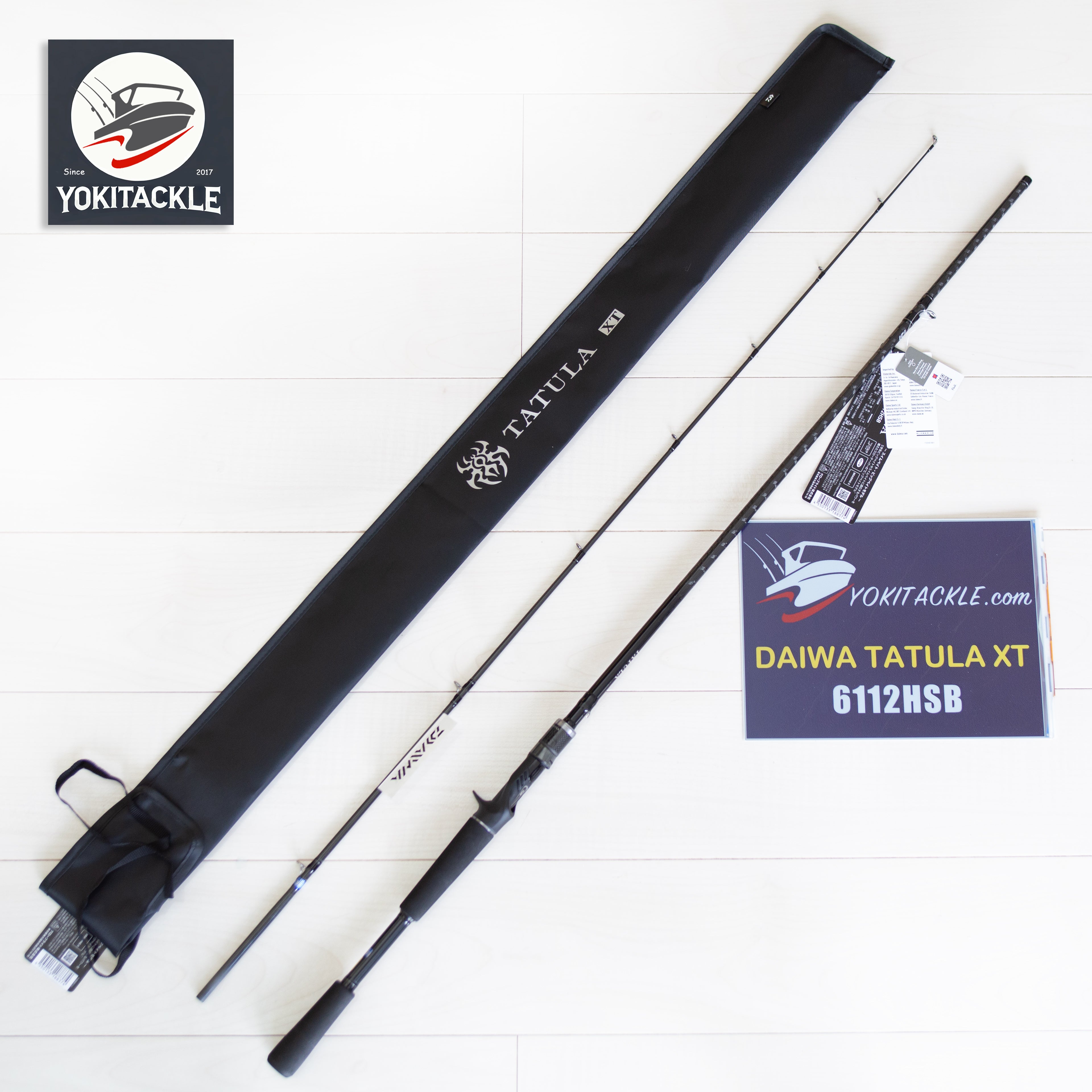 Daiwa 24 TATULA XT 6112HSB 2pc Baitcasting Rod