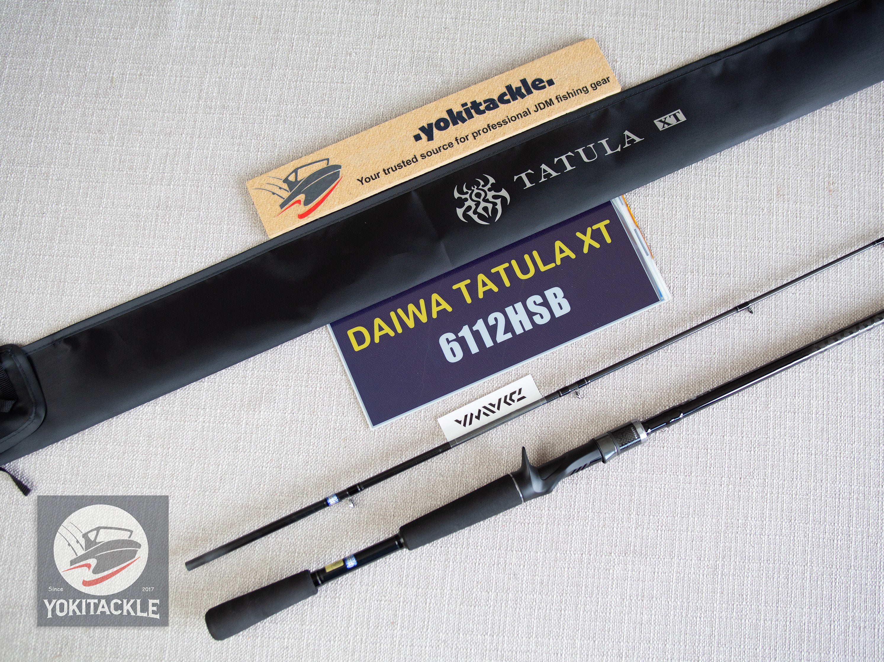 Daiwa 24 TATULA XT 6112HSB 2pc Baitcasting Rod
