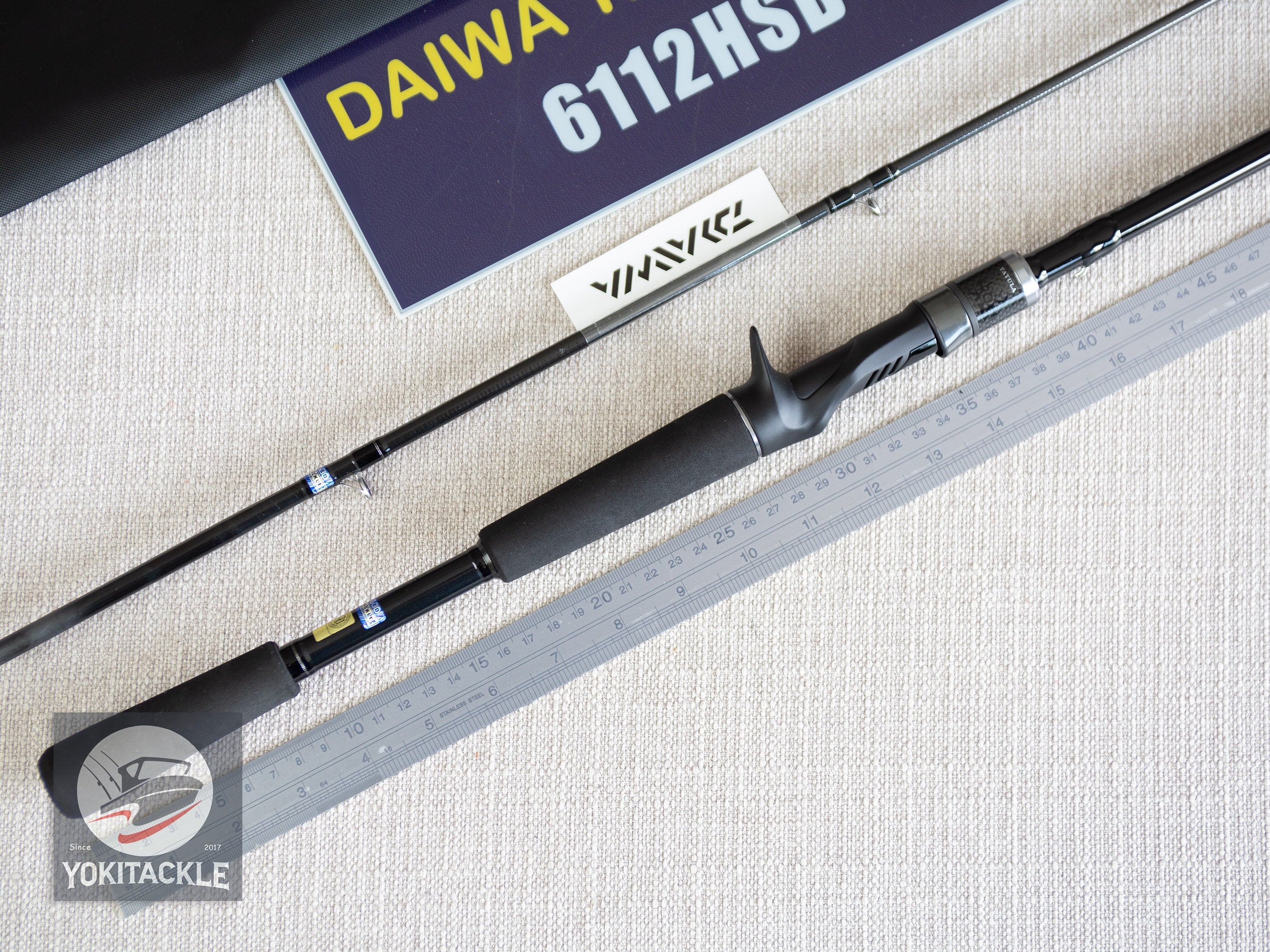 Daiwa 24 TATULA XT 6112HSB 2pc Baitcasting Rod