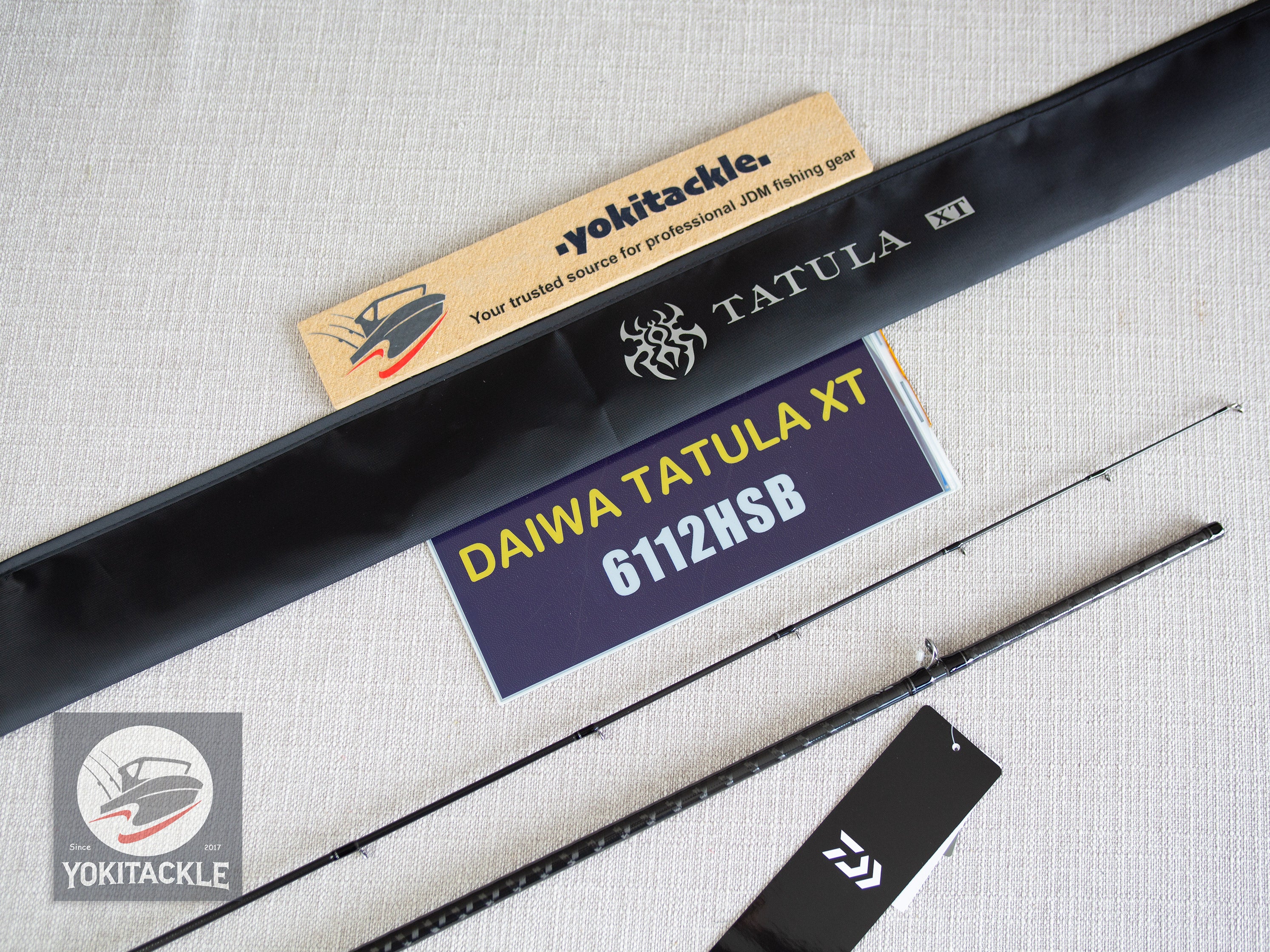 Daiwa 24 TATULA XT 6112HSB 2pc Baitcasting Rod