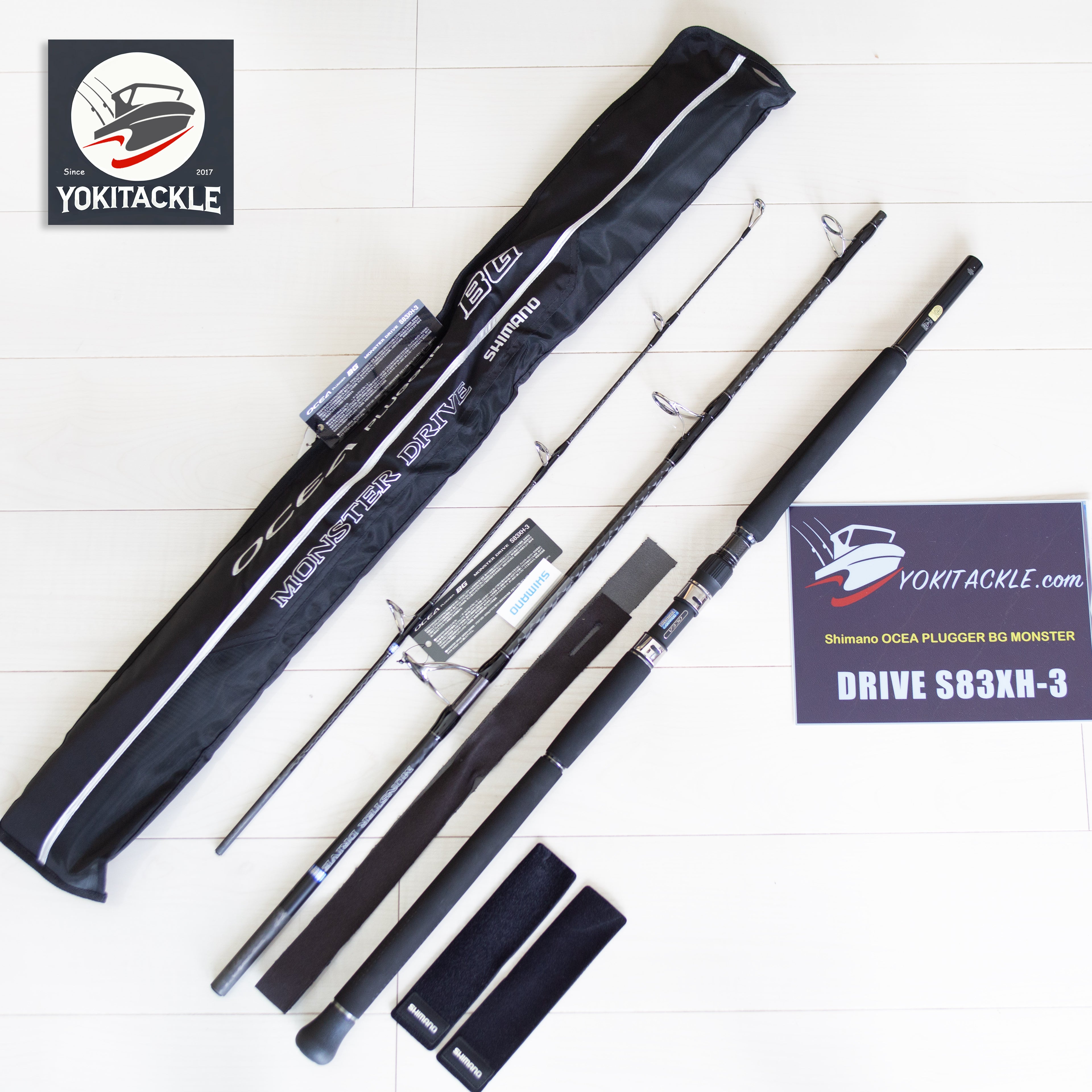 Shimano OCEA PLUGGER BG MONSTER DRIVE S83XH-3 Spinning Rod