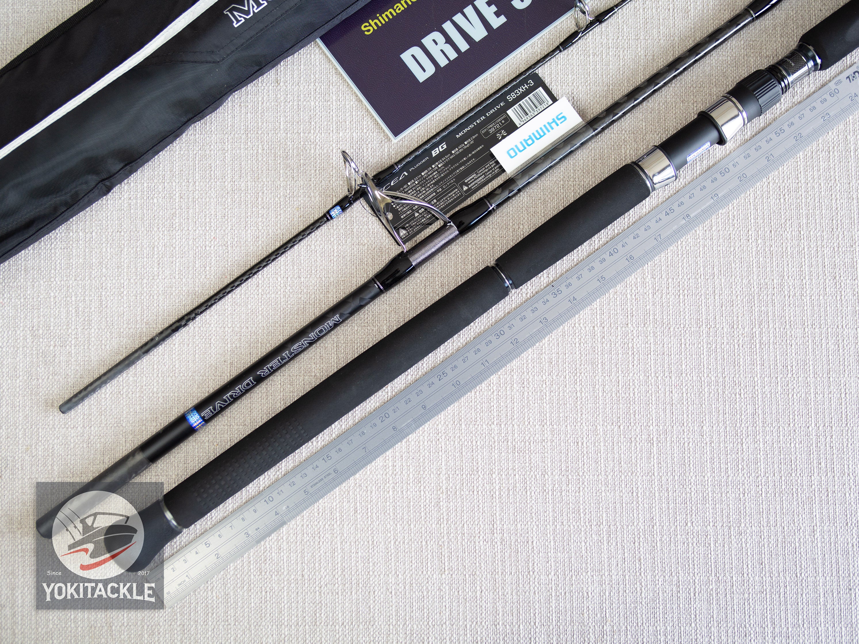 Shimano OCEA PLUGGER BG MONSTER DRIVE S83XH-3 Spinning Rod