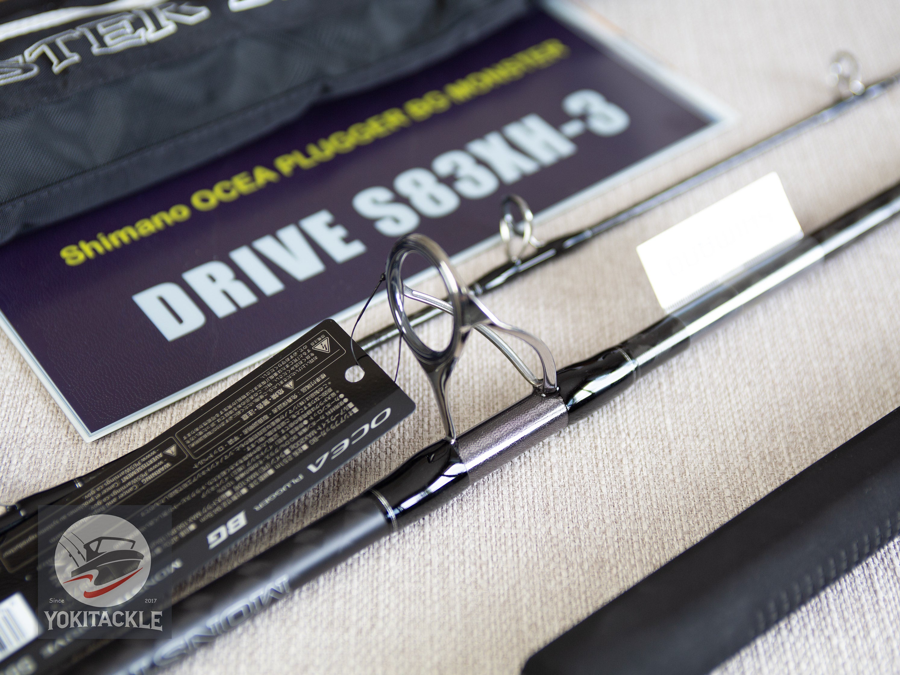Shimano OCEA PLUGGER BG MONSTER DRIVE S83XH-3 Spinning Rod