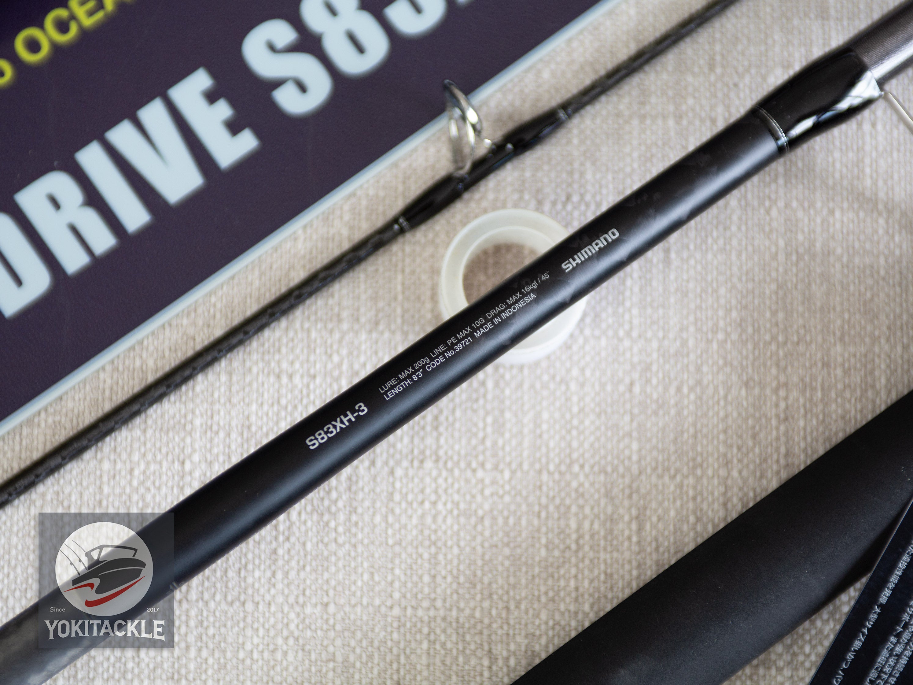 Shimano OCEA PLUGGER BG MONSTER DRIVE S83XH-3 Spinning Rod