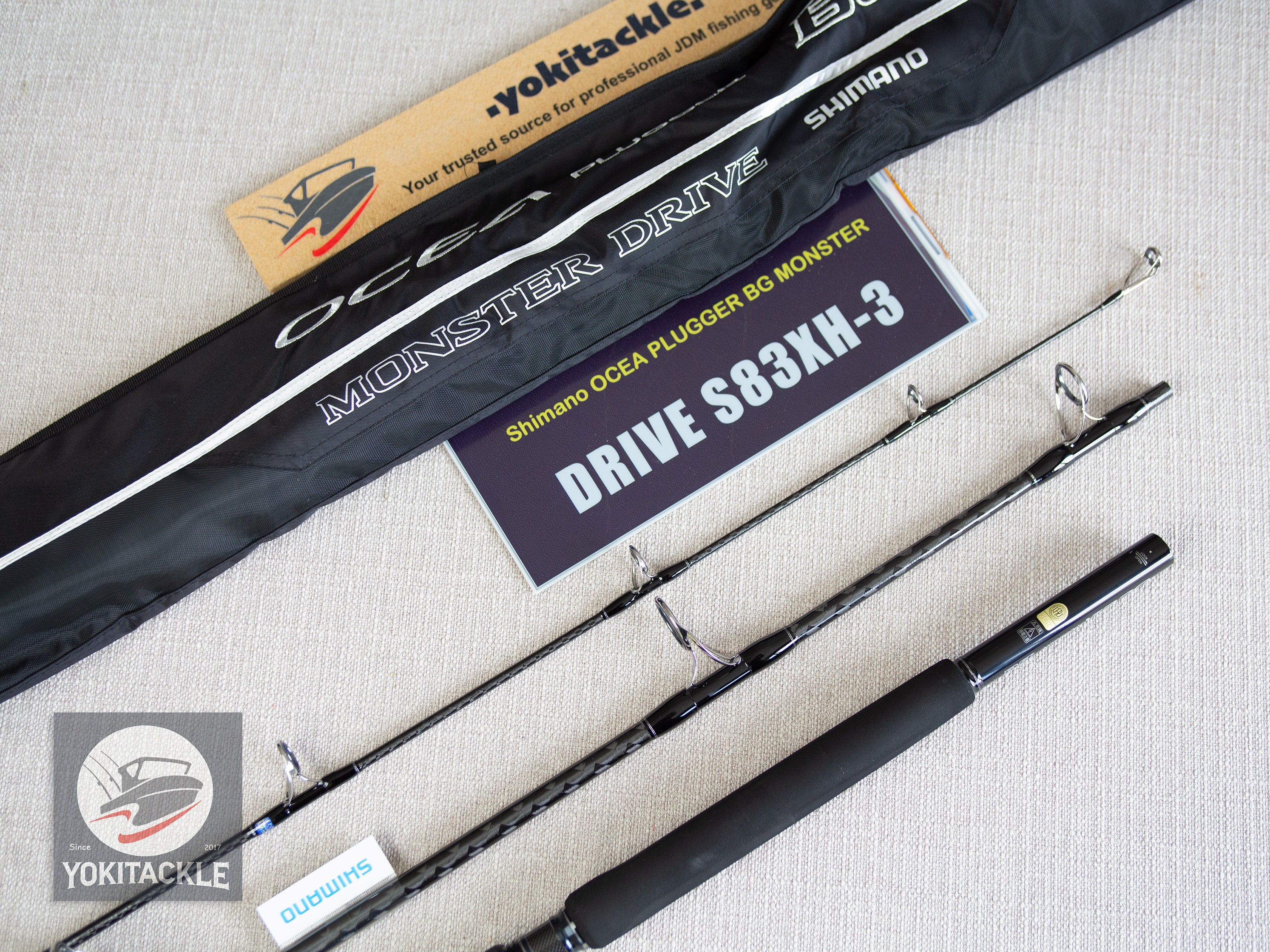 Shimano OCEA PLUGGER BG MONSTER DRIVE S83XH-3 Spinning Rod