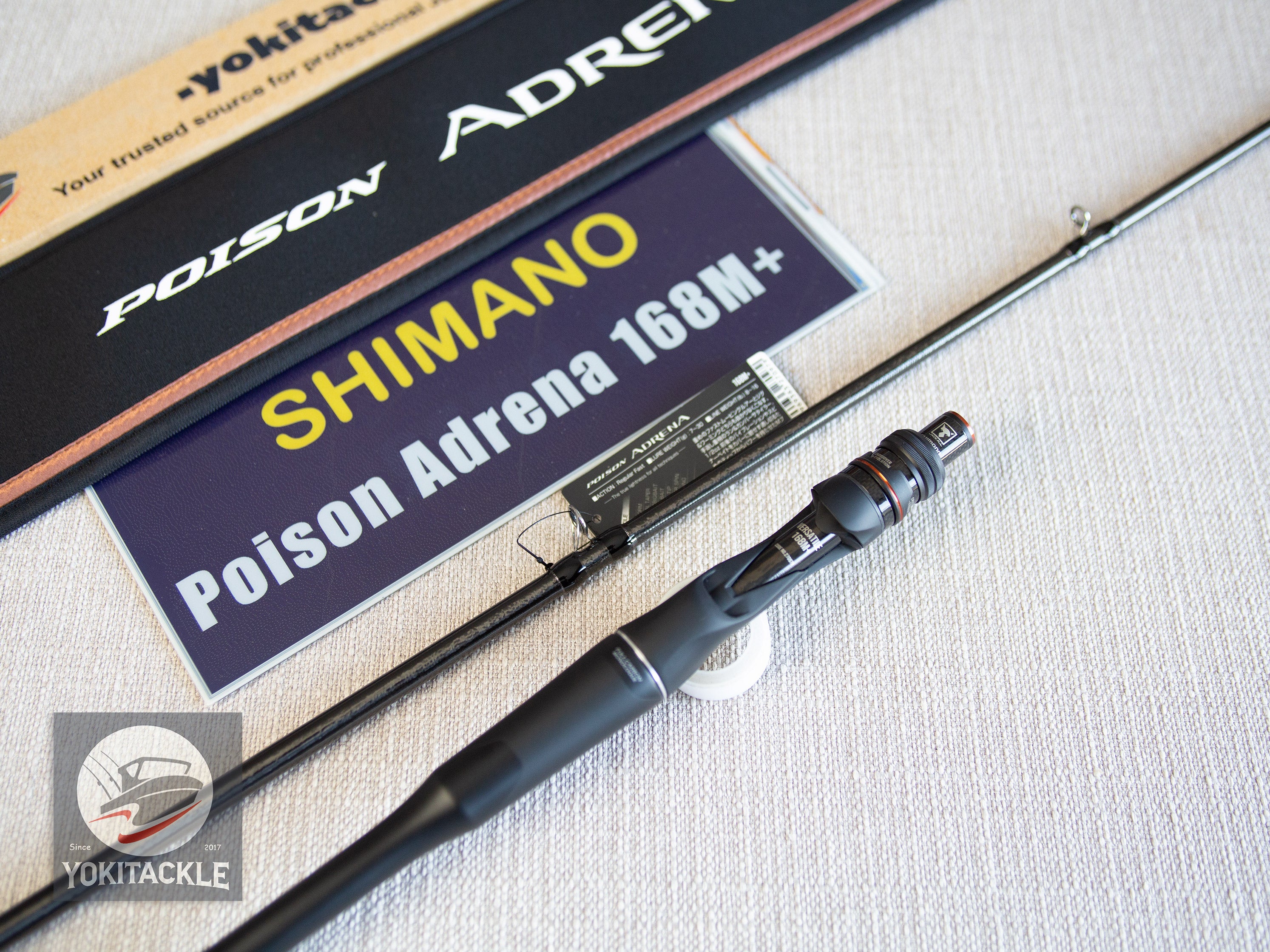 Shimano JACKALL 24 Poison Adrena 168M+ Baitcasting rod