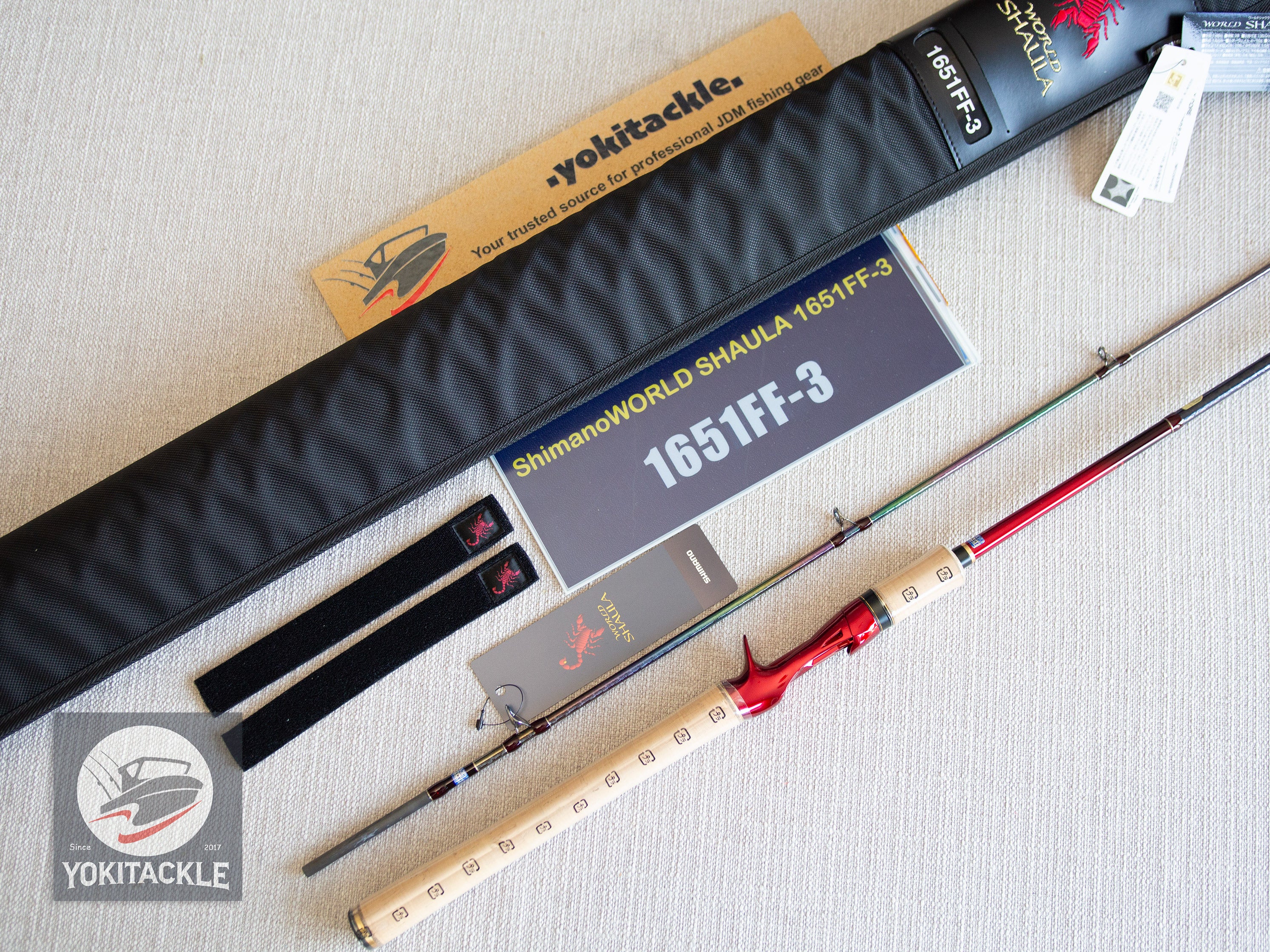 Shimano 18 WORLD SHAULA 1651FF-3 Baitcasting Rod