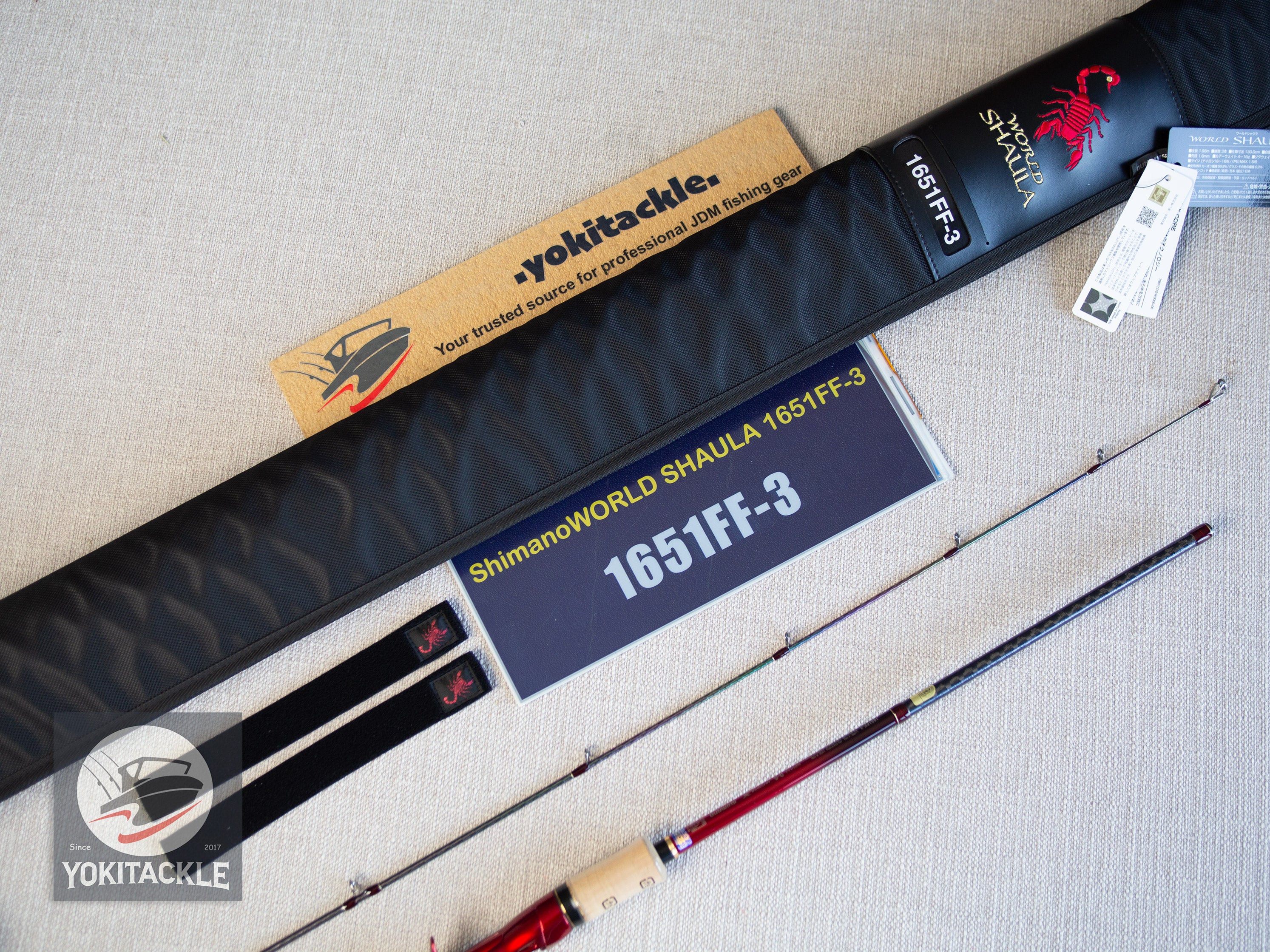 Shimano 18 WORLD SHAULA 1651FF-3 Baitcasting Rod