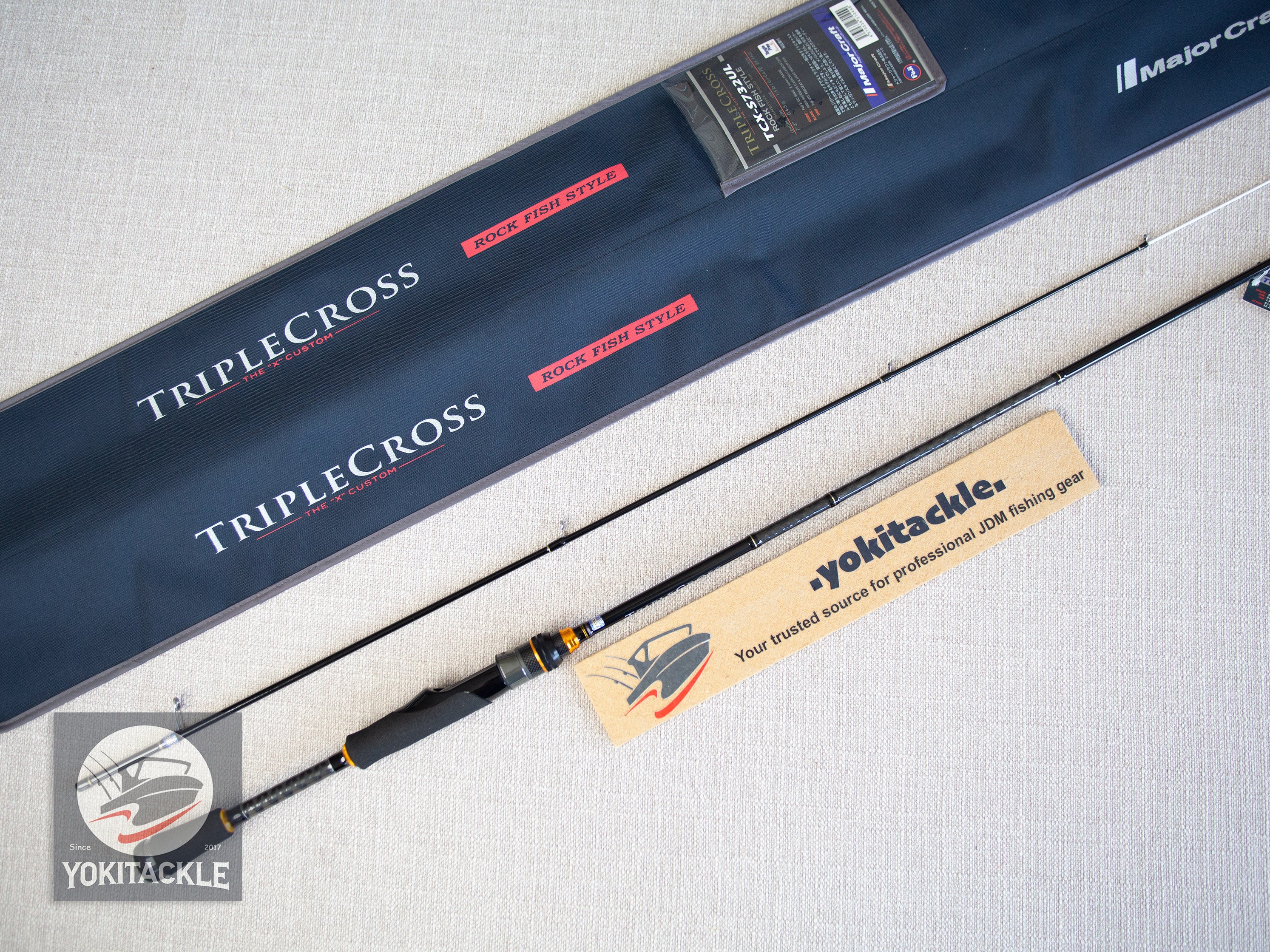 Major Craft TRIPLE-CROSS Light Game MEBARU TCX-S732UL Spinning Rod