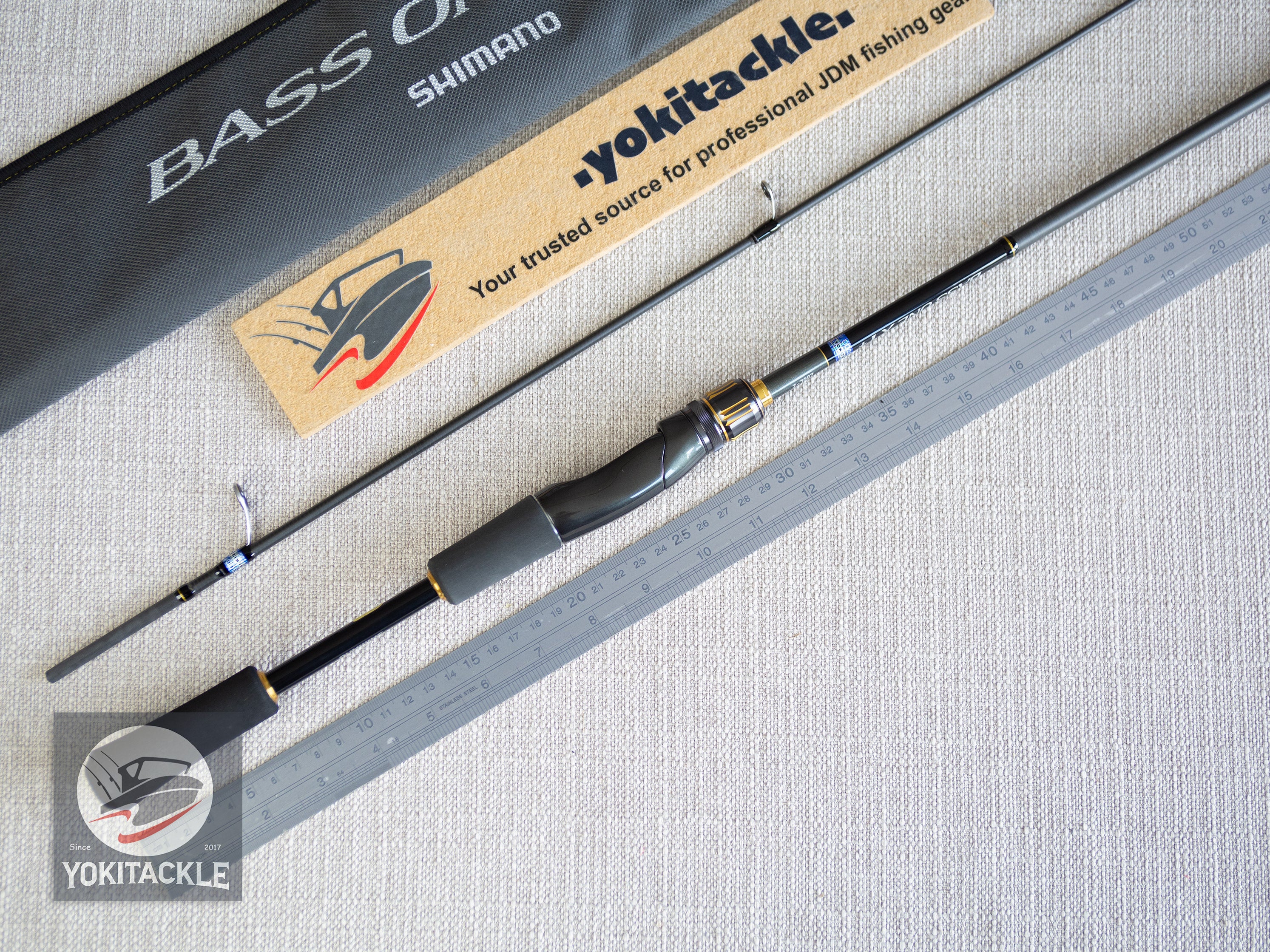 Shimano 23 BASSONE XT+ 266L-2 Spinning Rod for Bass