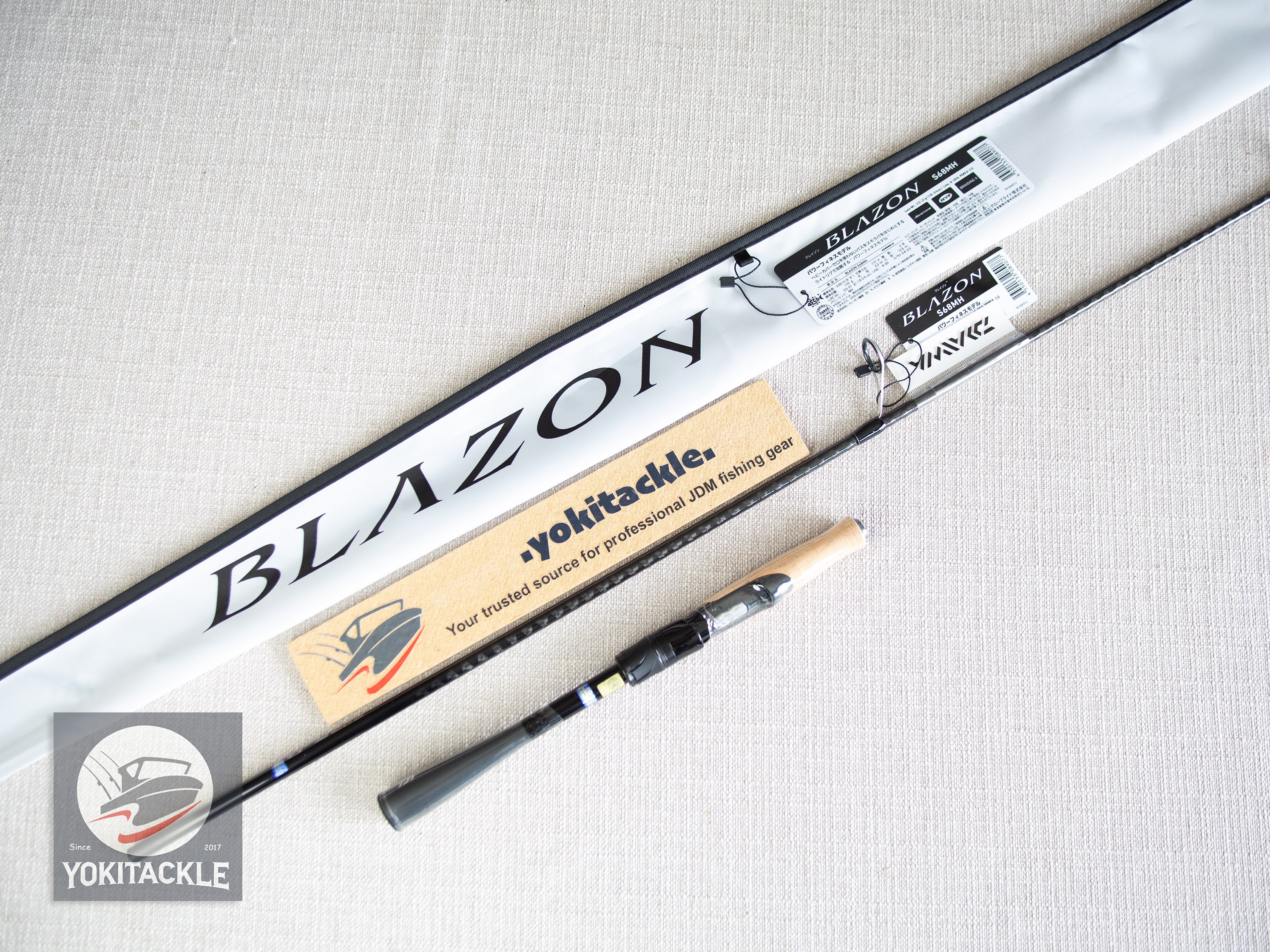 Daiwa BLAZON S68MH Spinning Rod for Bass