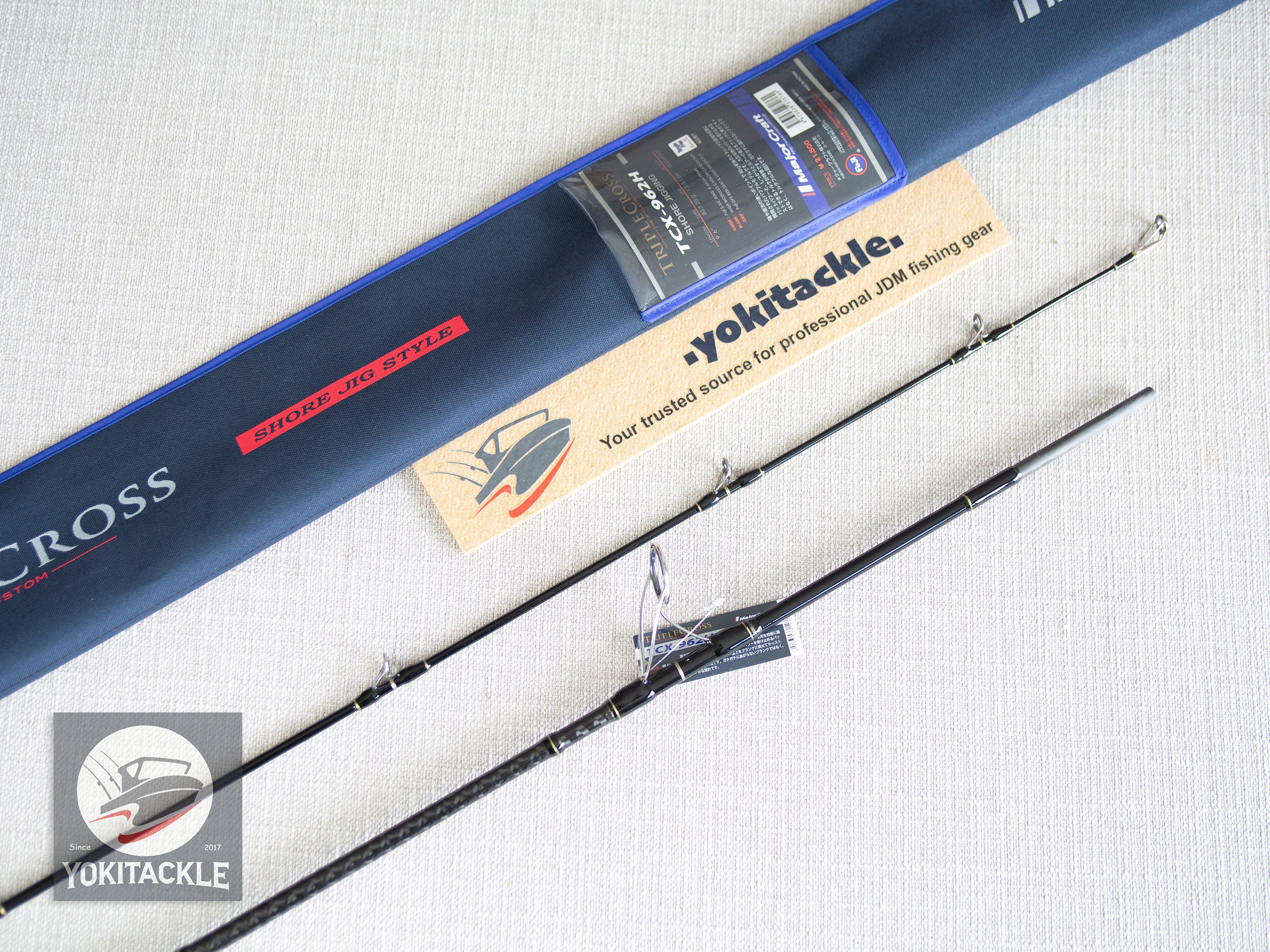 Major Craft TRIPLE-CROSS SHORE JIGGING TCX-962H Spinning Rod