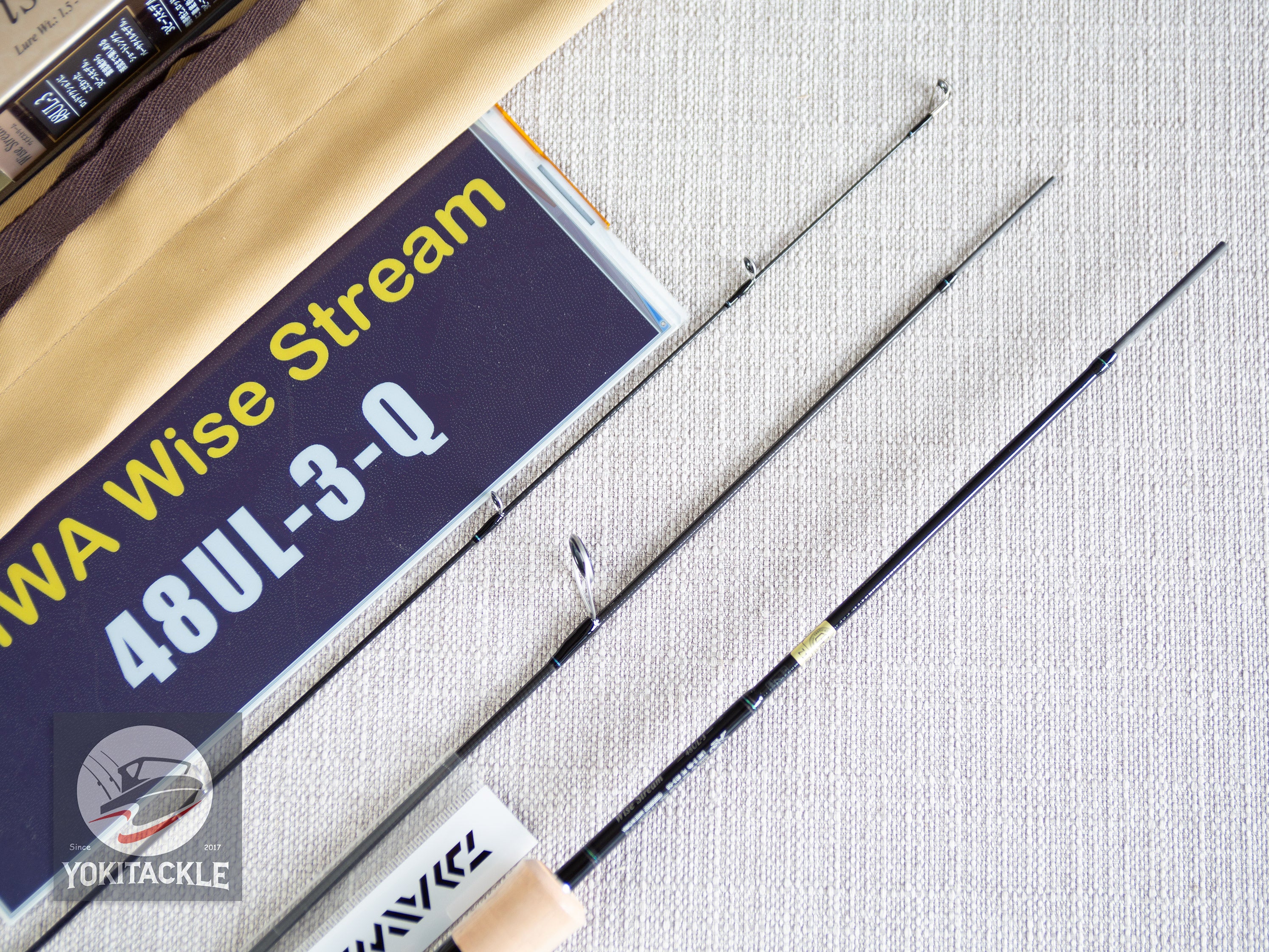 Daiwa Wise Stream 48UL-3-Q Spinning Rod for Trout