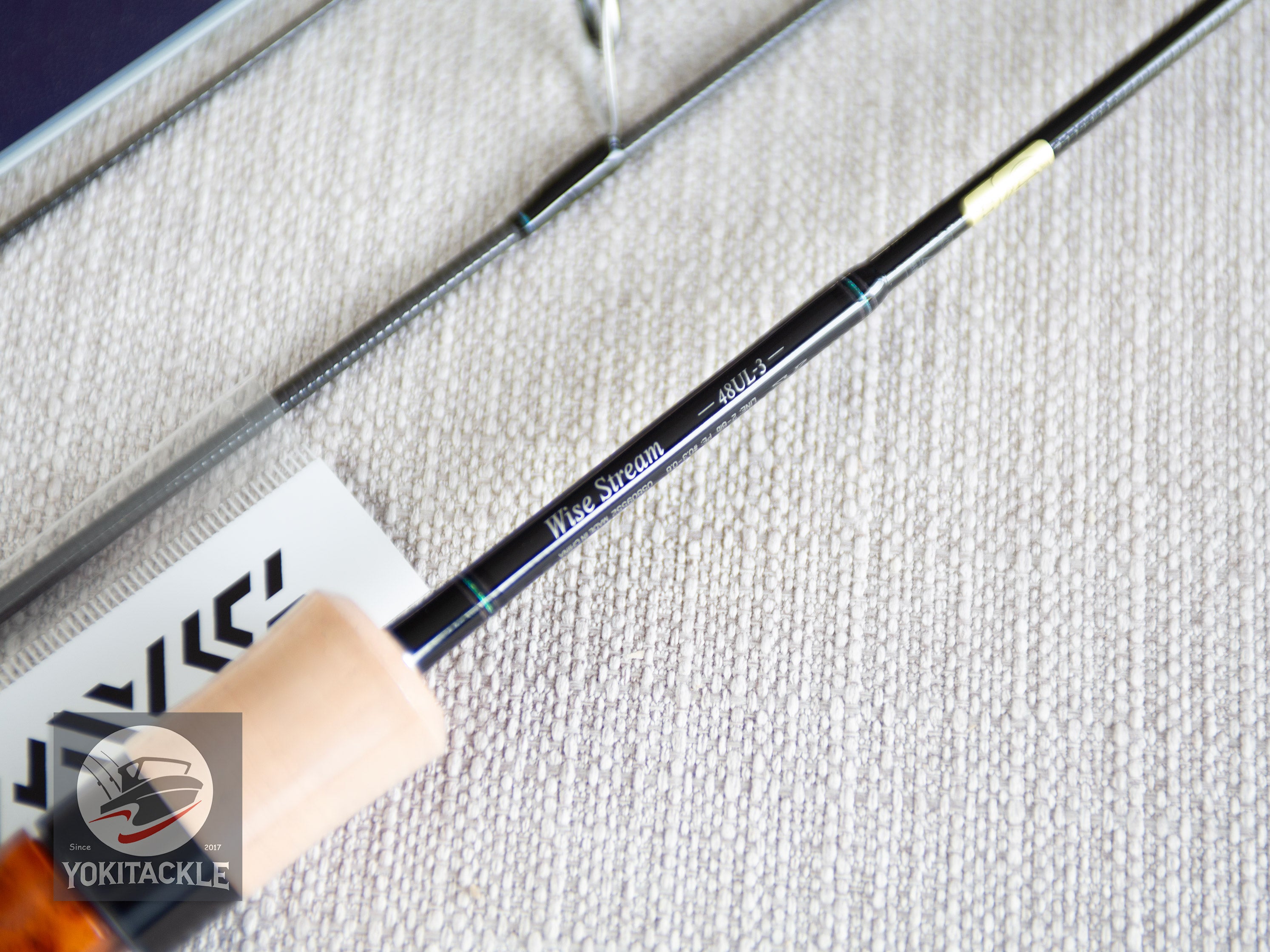 Daiwa Wise Stream 48UL-3-Q Spinning Rod for Trout