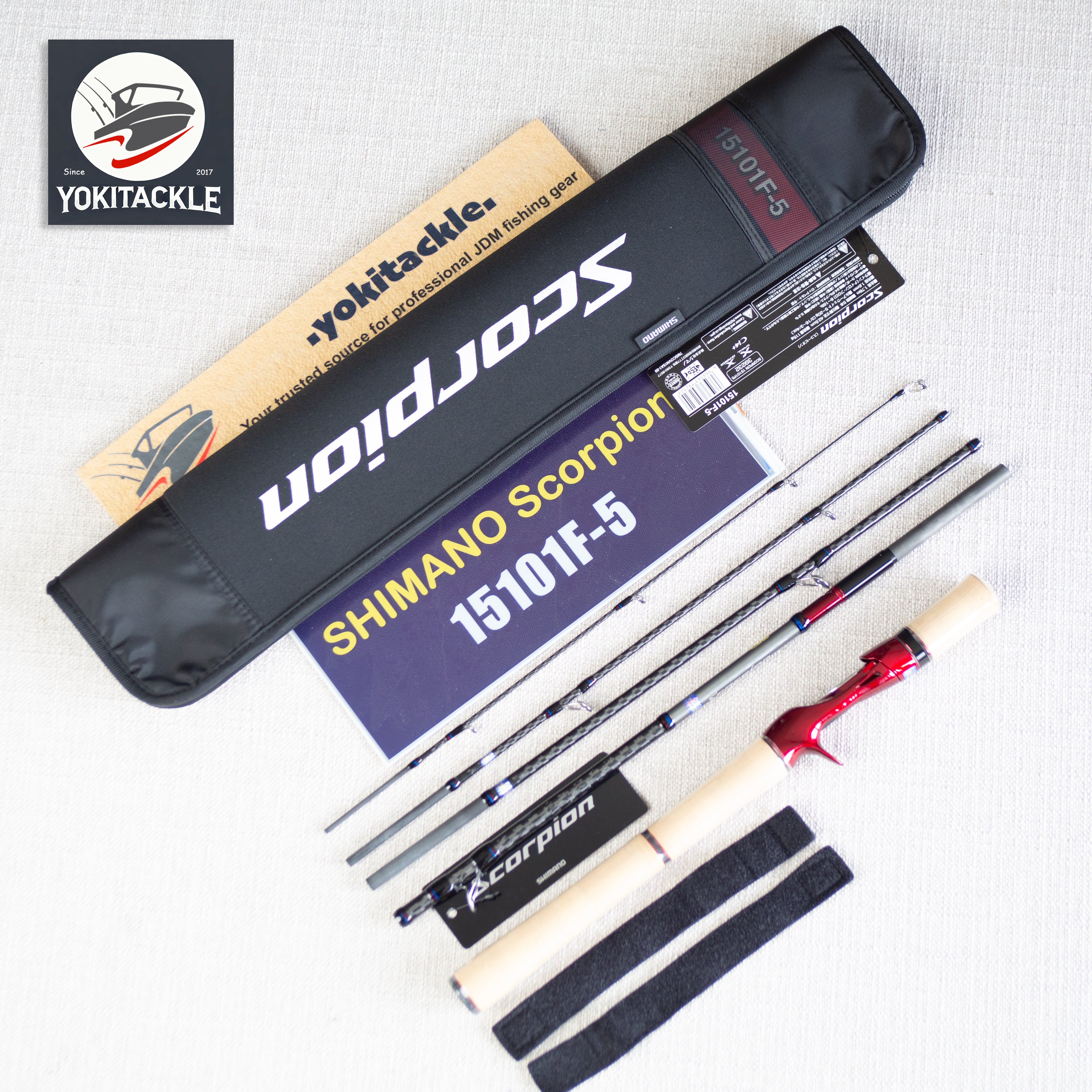 Shimano Scorpion 15101F-5 Baitcasting Rod for Bass