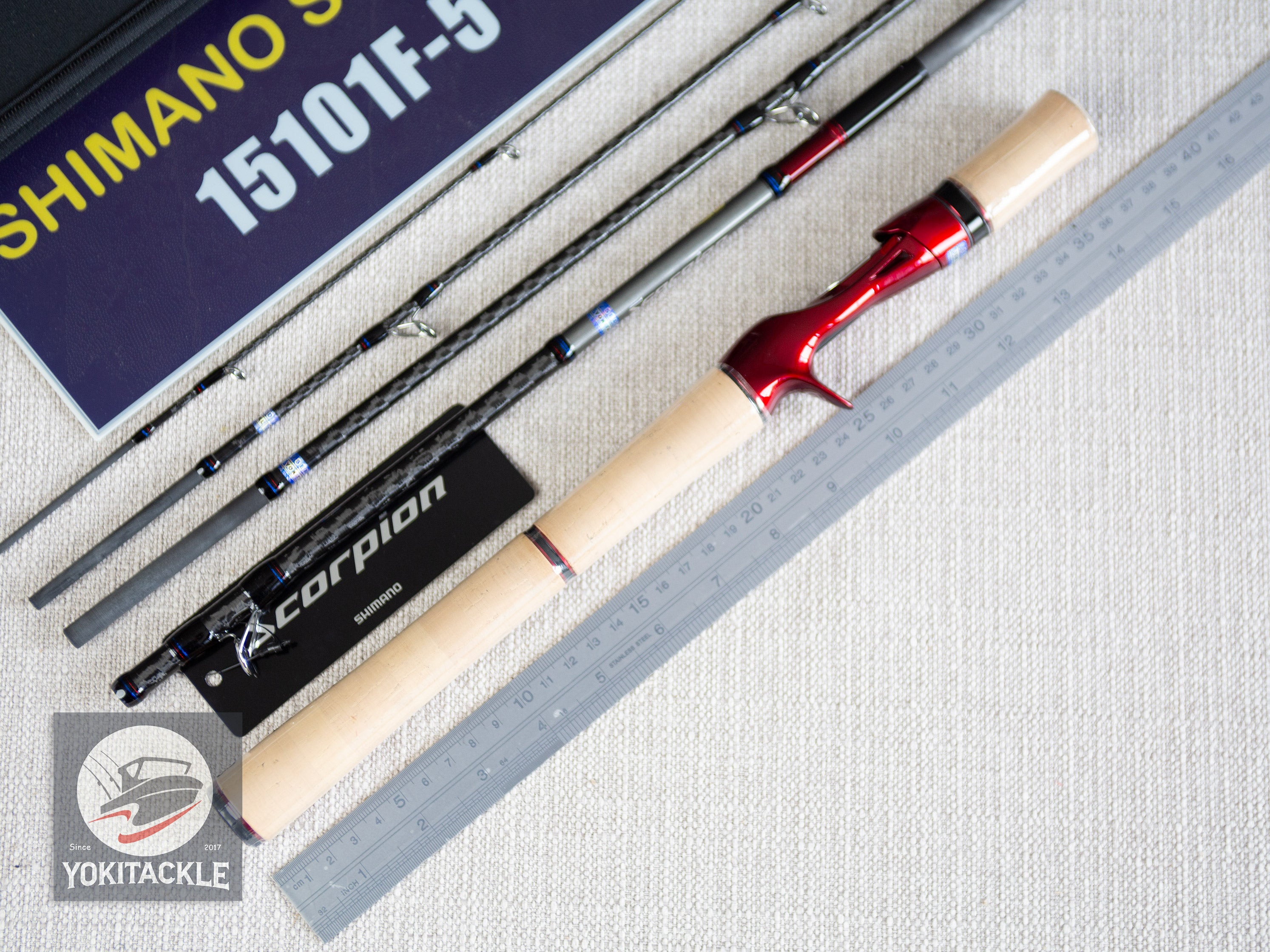 Shimano Scorpion 15101F-5 Baitcasting Rod for Bass