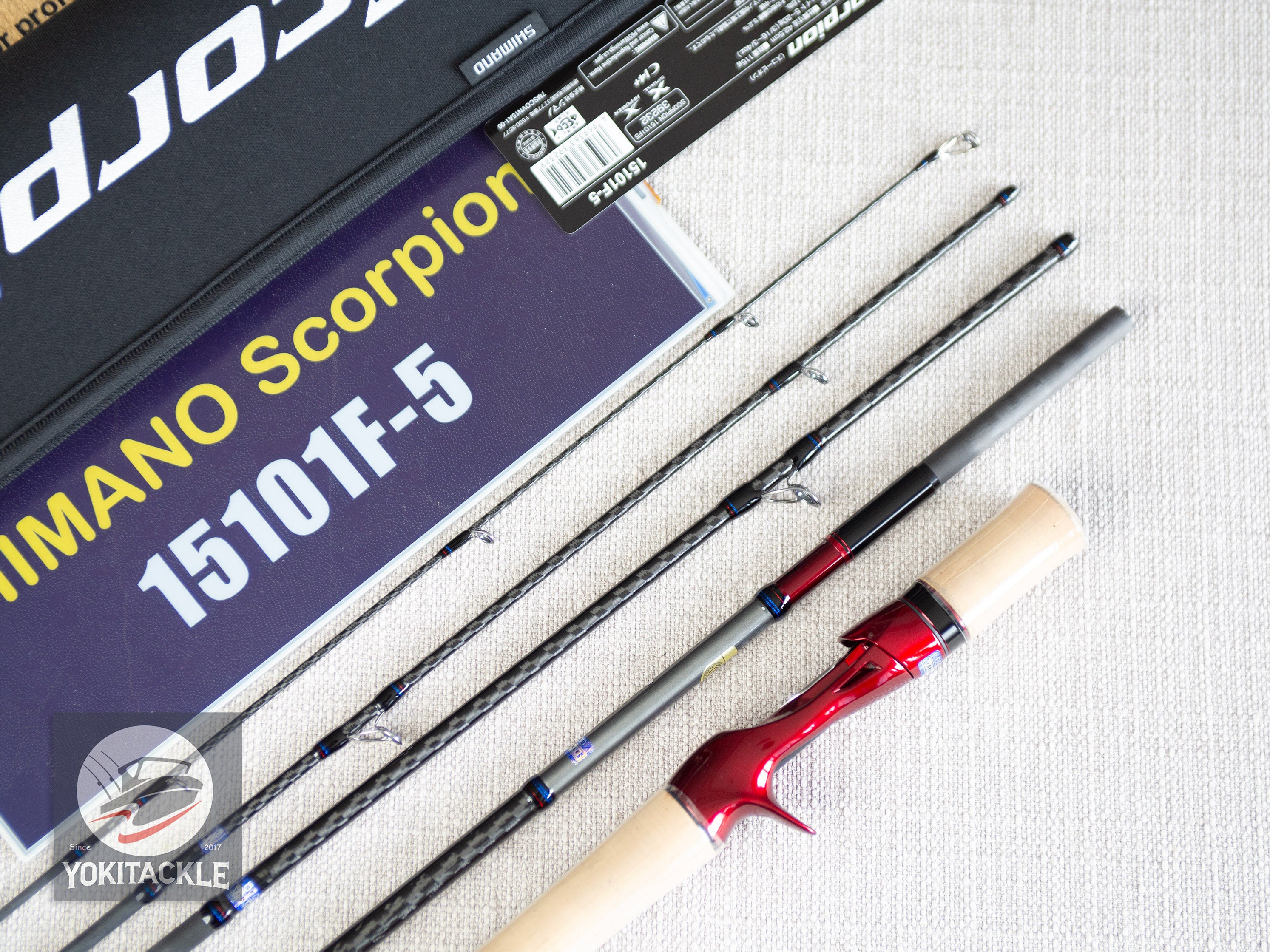 Shimano Scorpion 15101F-5 Baitcasting Rod for Bass