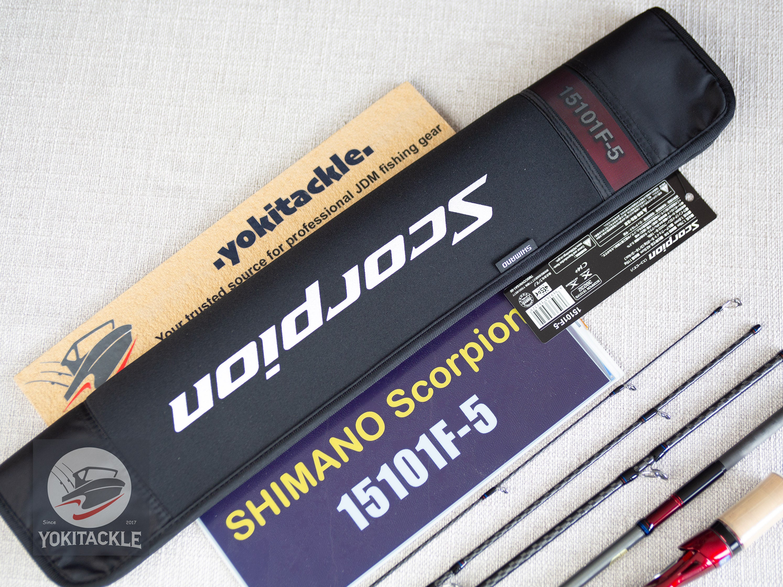 Shimano Scorpion 15101F-5 Baitcasting Rod for Bass