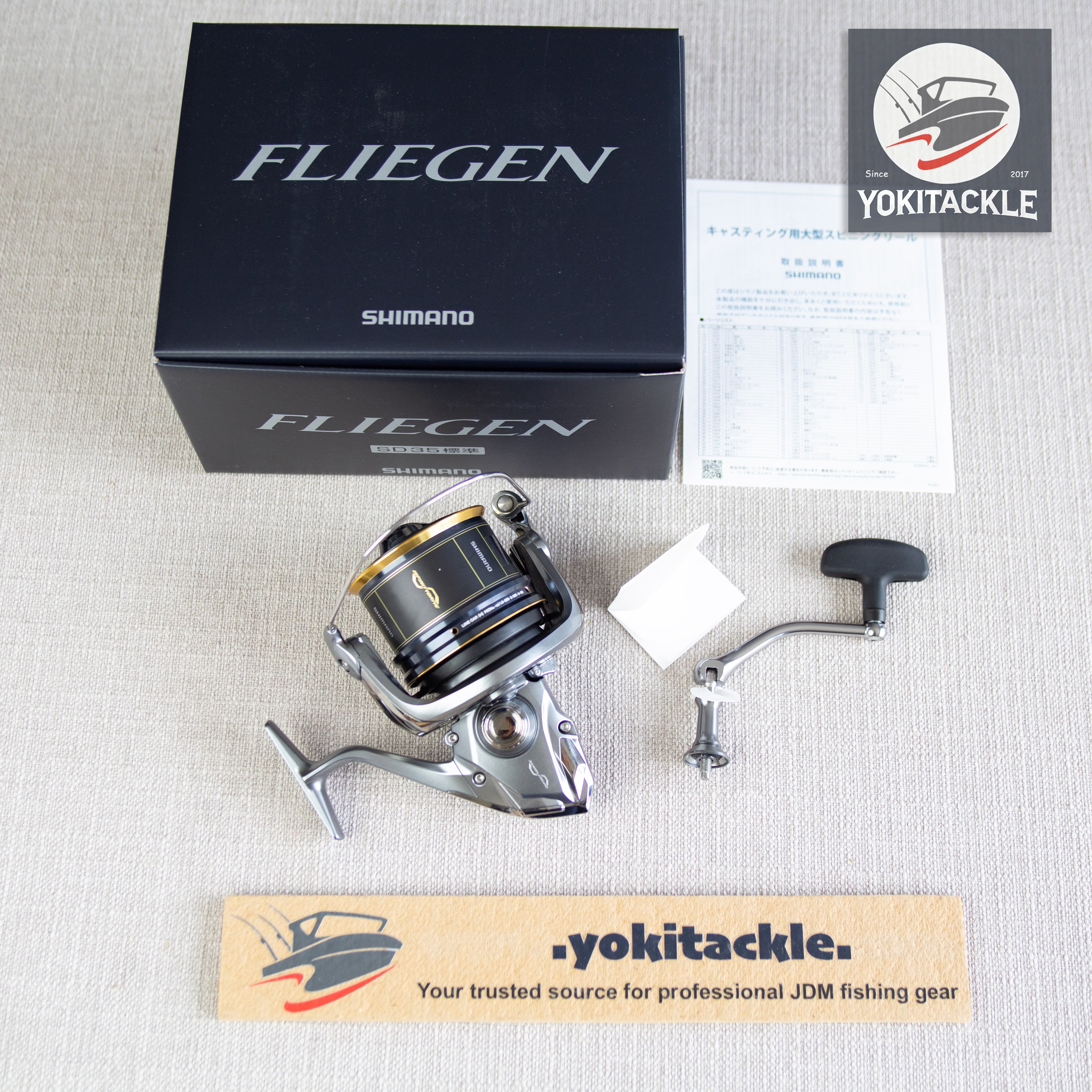 Shimano 24 FLIEGEN SD 35 Standard Drag Surf Casting Reel