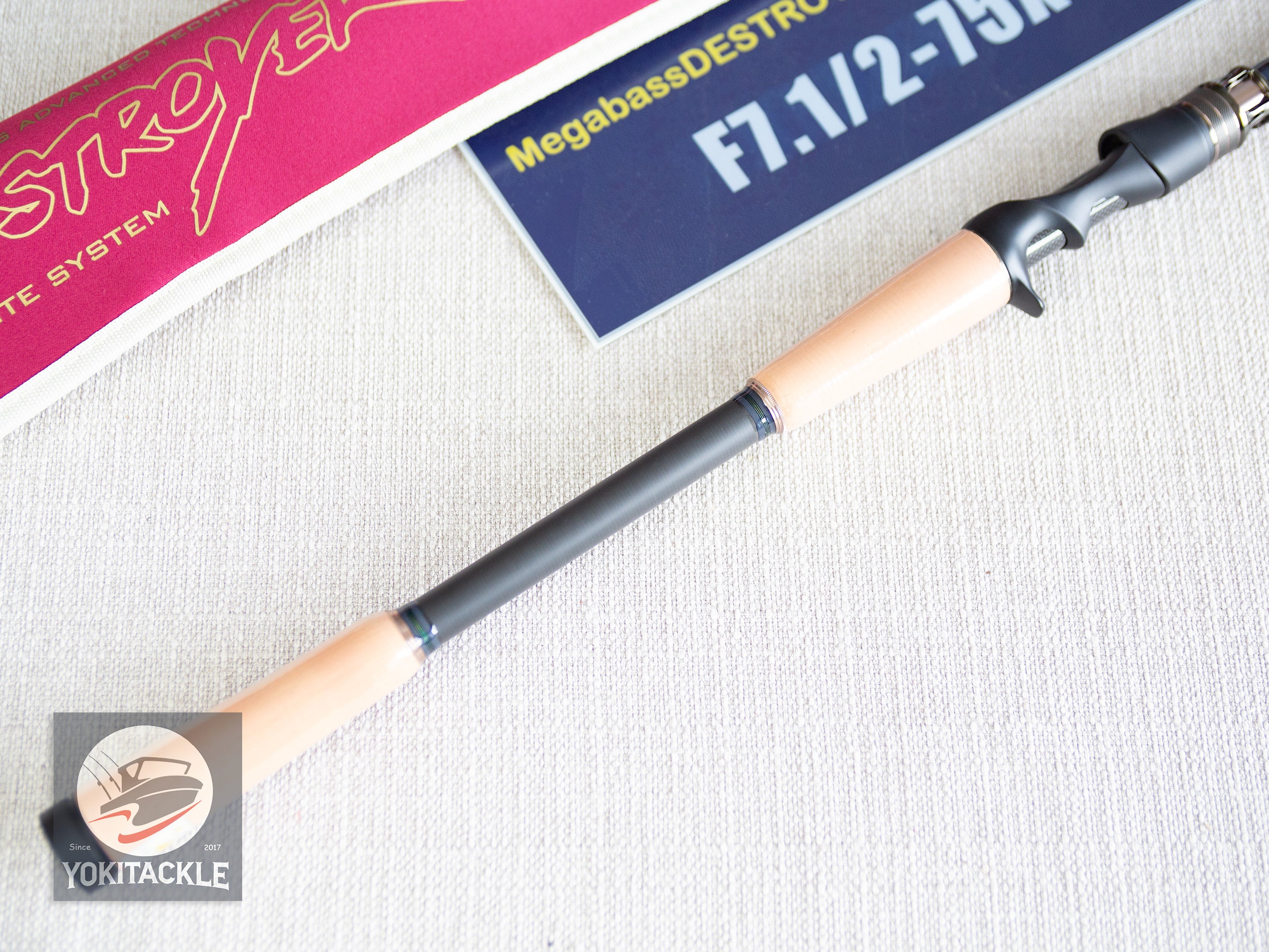 Megabass DESTROYER MONSTROUS F7.1/2-75X Baitcasting Rod