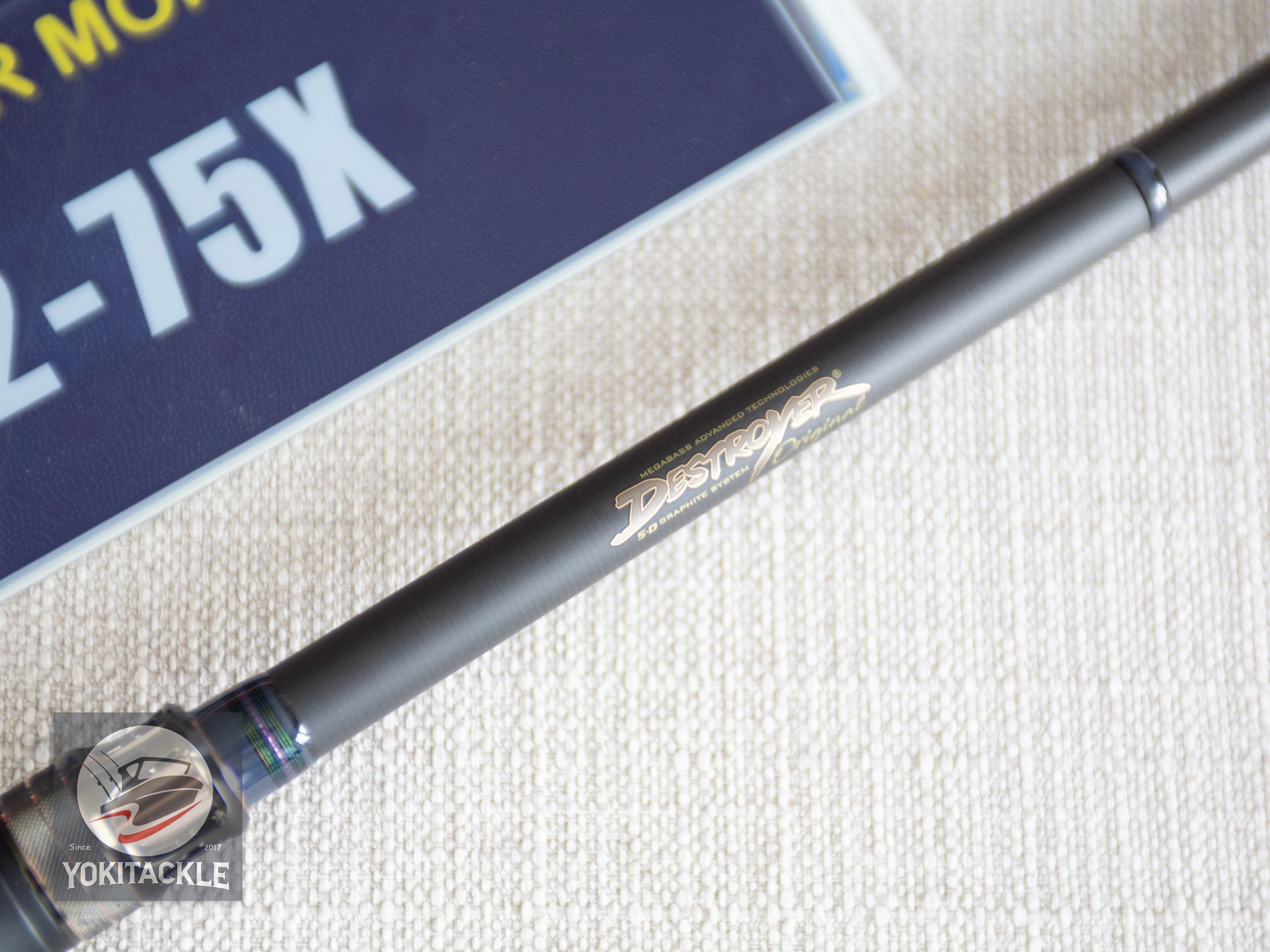 Megabass DESTROYER MONSTROUS F7.1/2-75X Baitcasting Rod