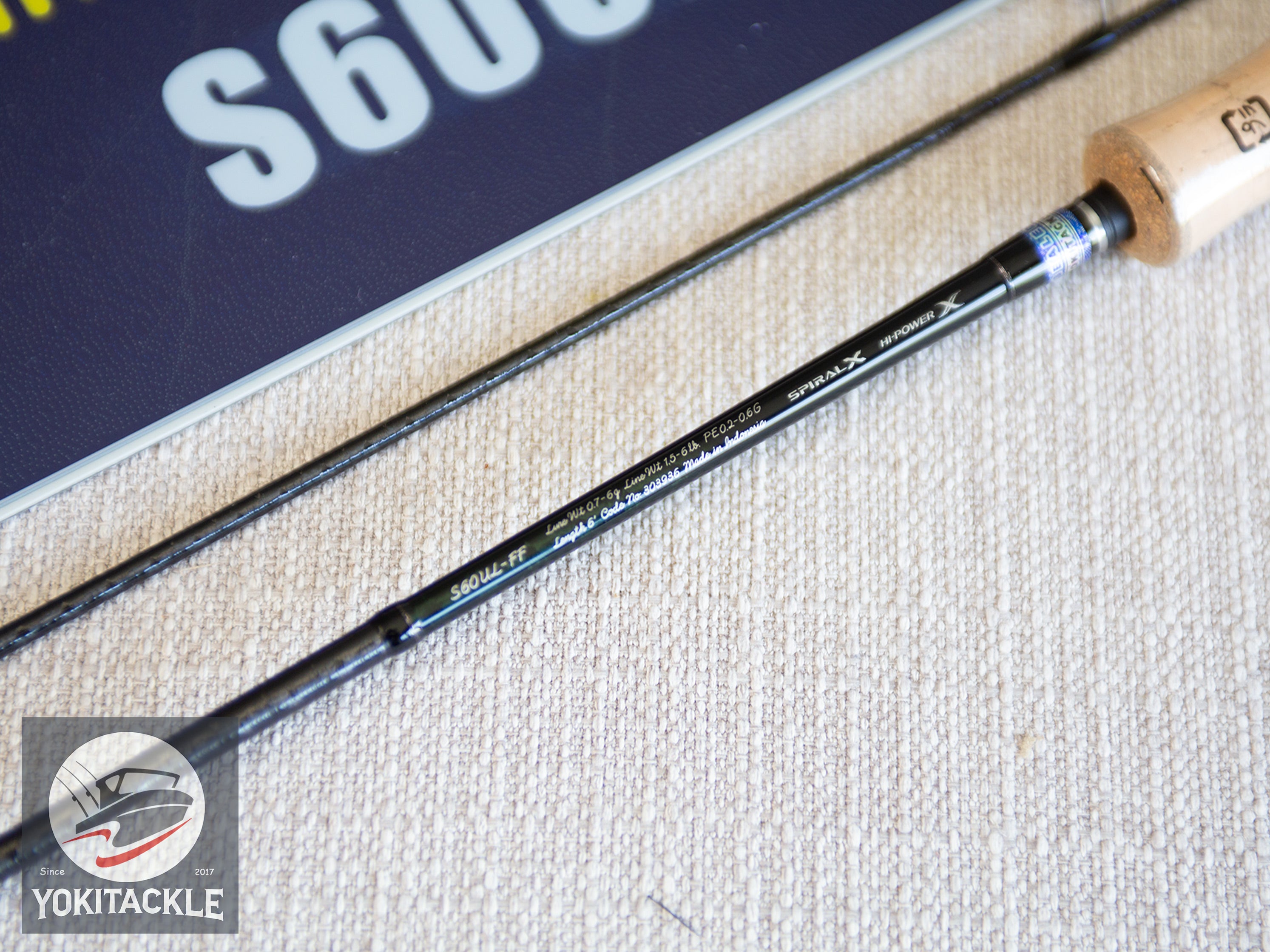 Shimano 21 Cardiff AX S60UL-FF Spinning Rod for Trout