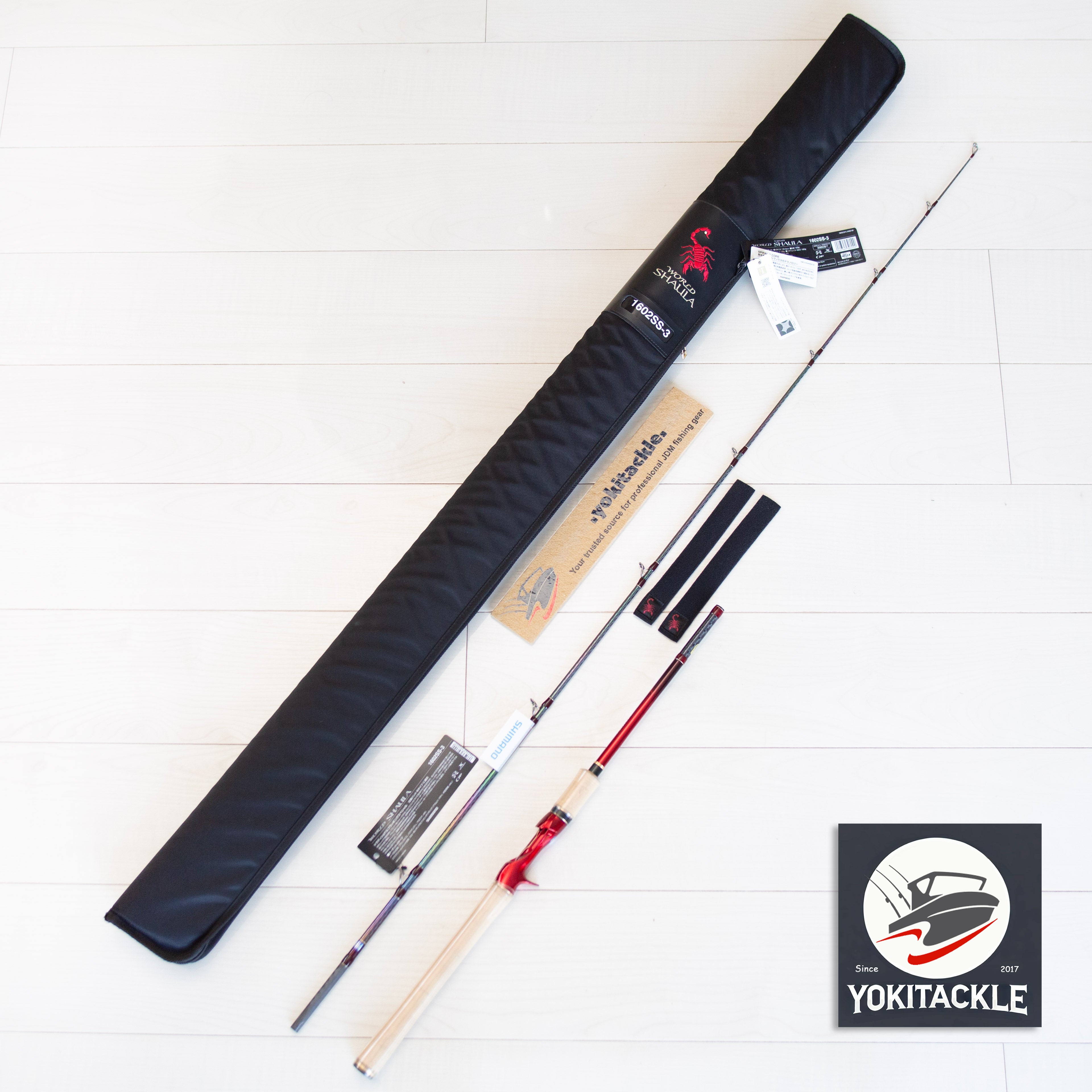 Shimano 18 WORLD SHAULA 1602SS-3 Baitcasting Rod