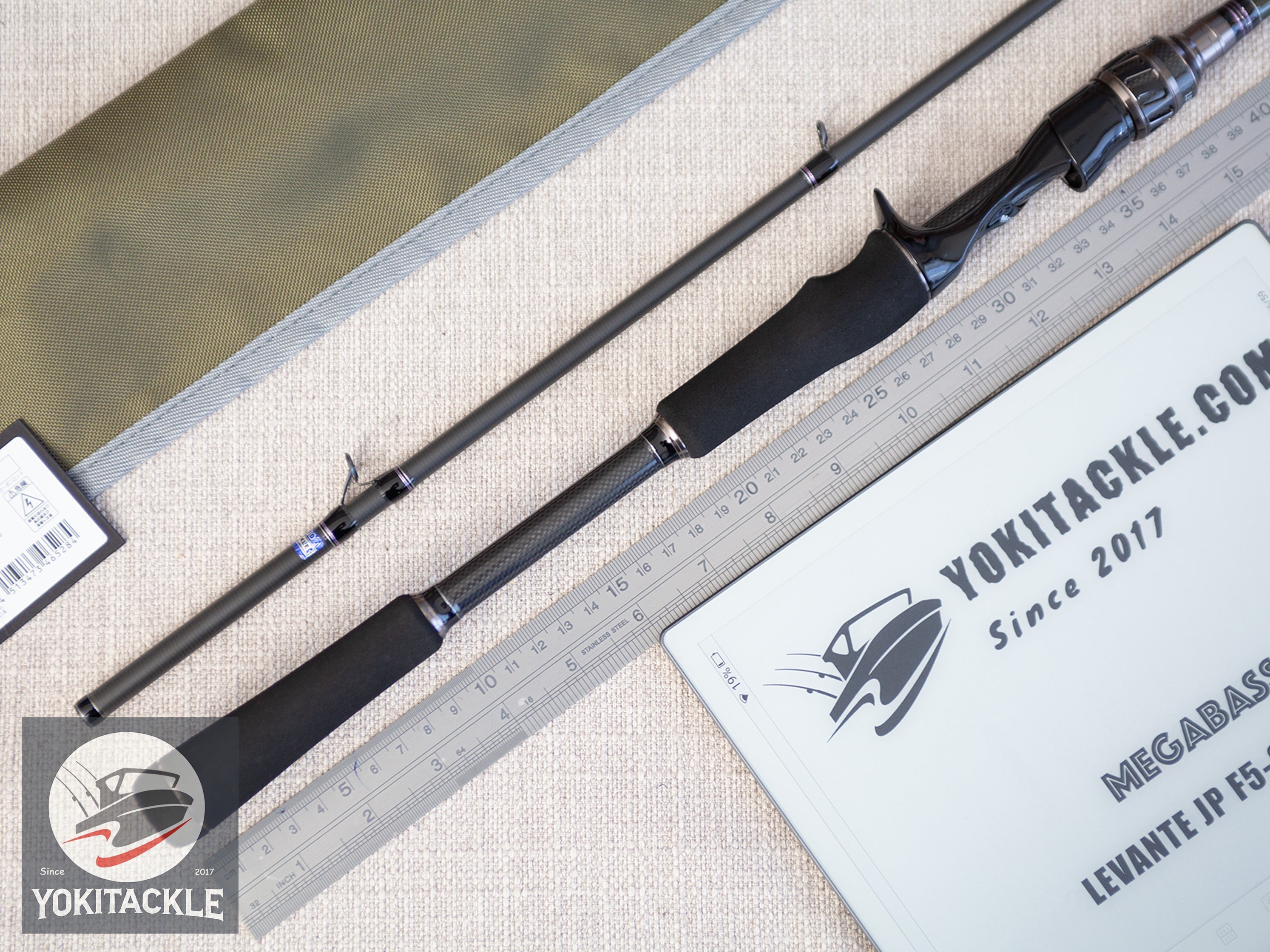 Megabass LEVANTE JP F3-611LVS 2P Spinning Rod