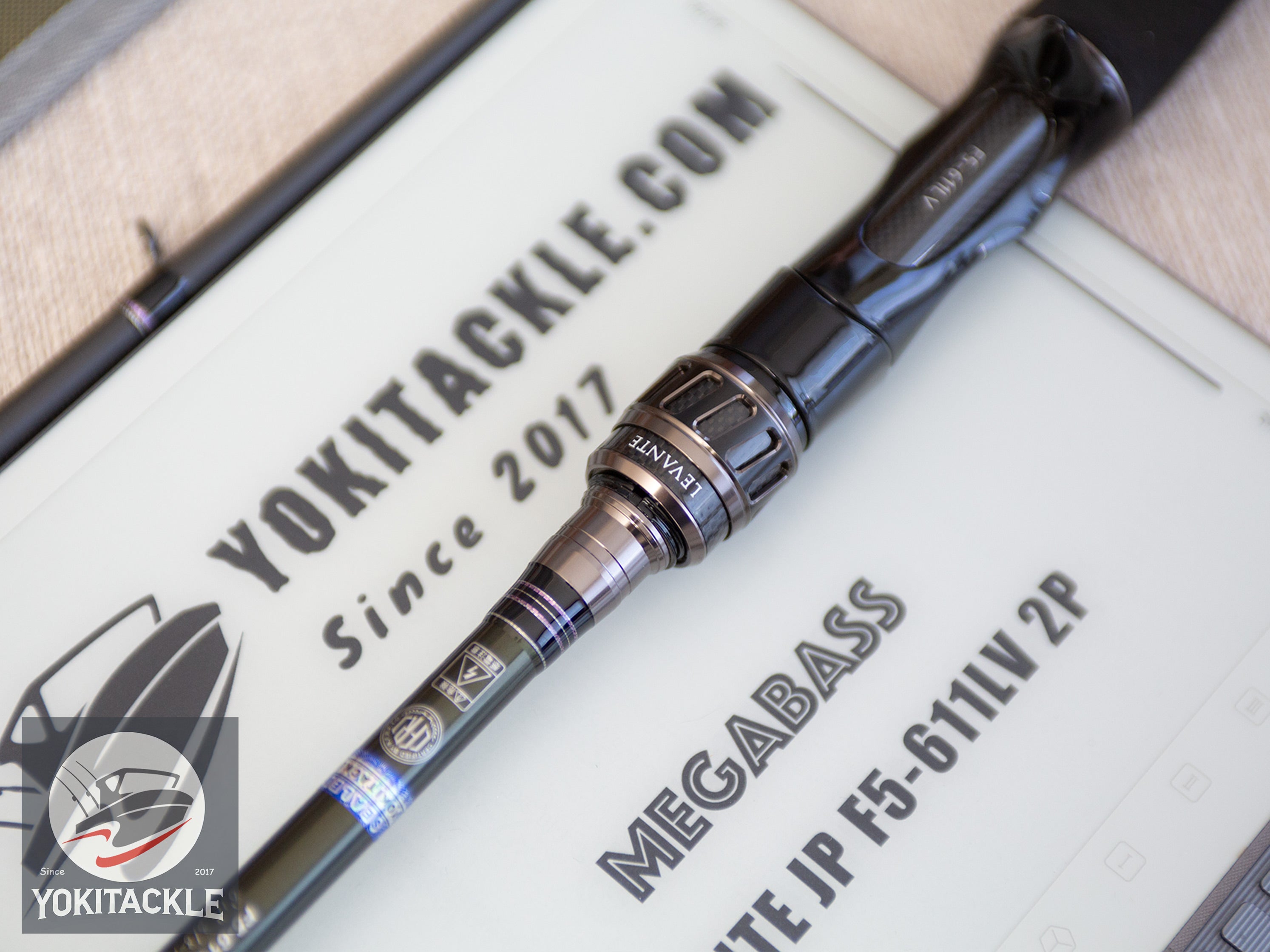 Megabass LEVANTE JP F3-611LVS 2P Spinning Rod