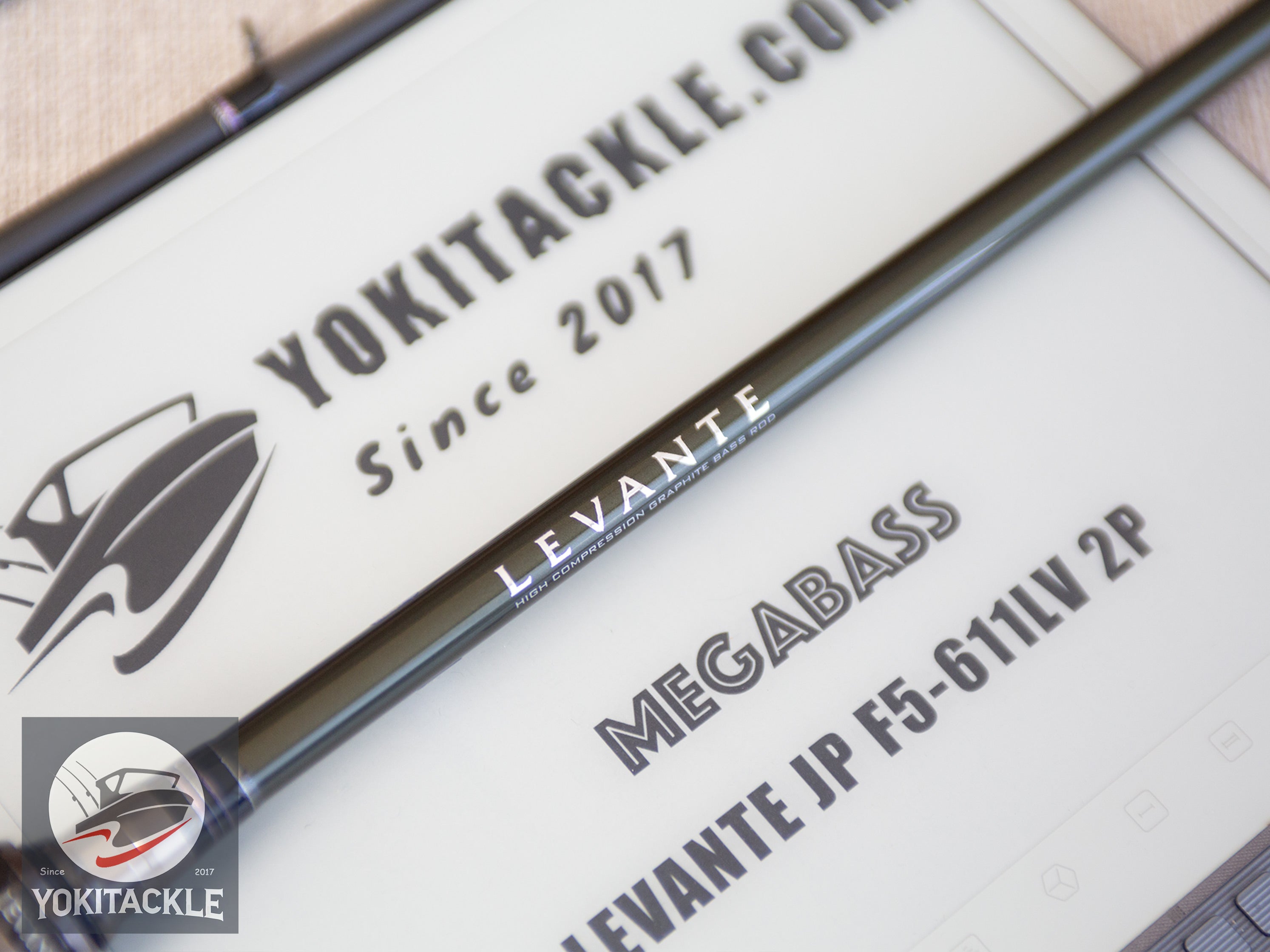 Megabass LEVANTE JP F3-611LVS 2P Spinning Rod