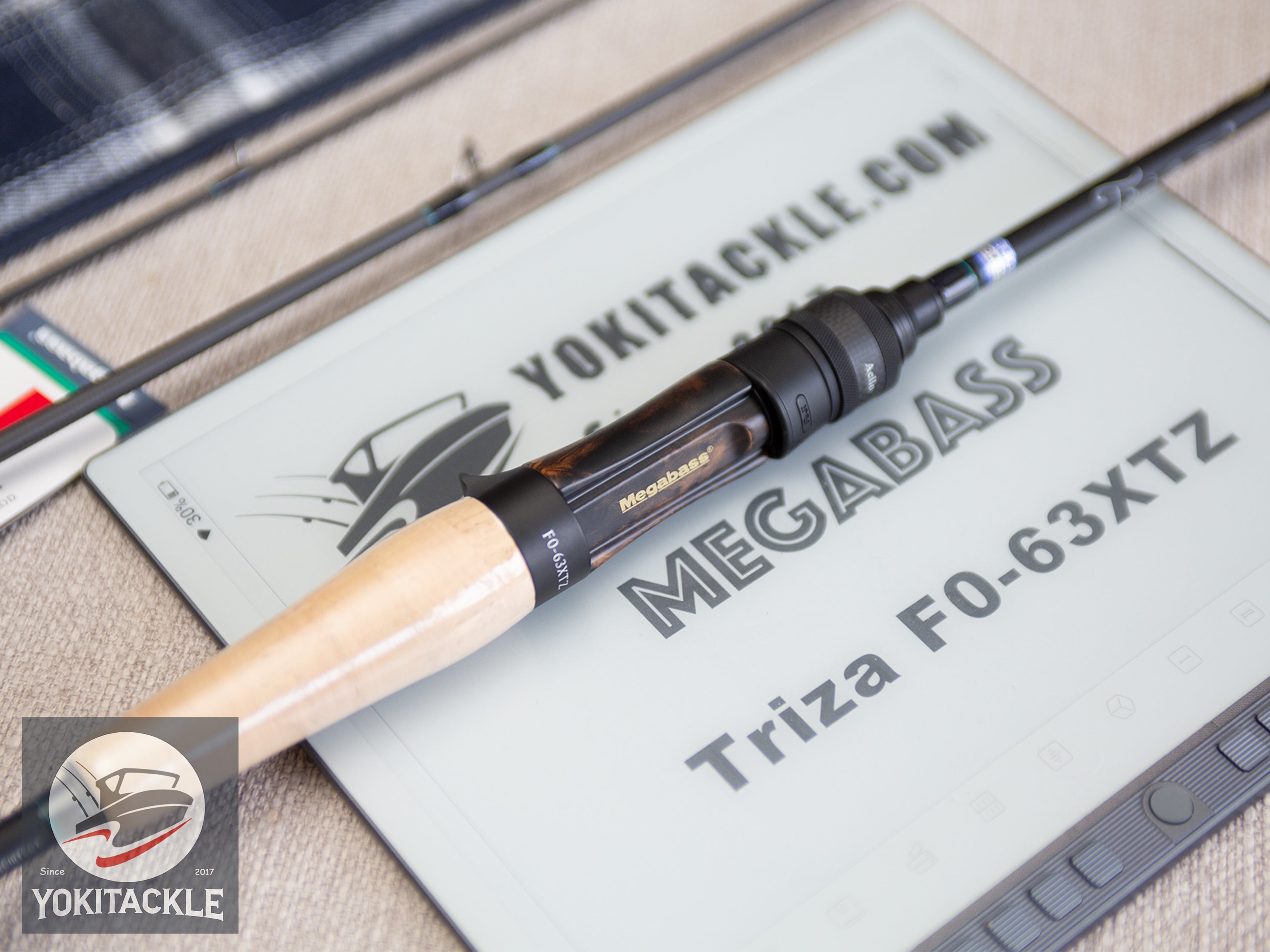 Megabass Triza F0-63XTZ Casting Travel Fishing Rod Multi Piece Bass Rod