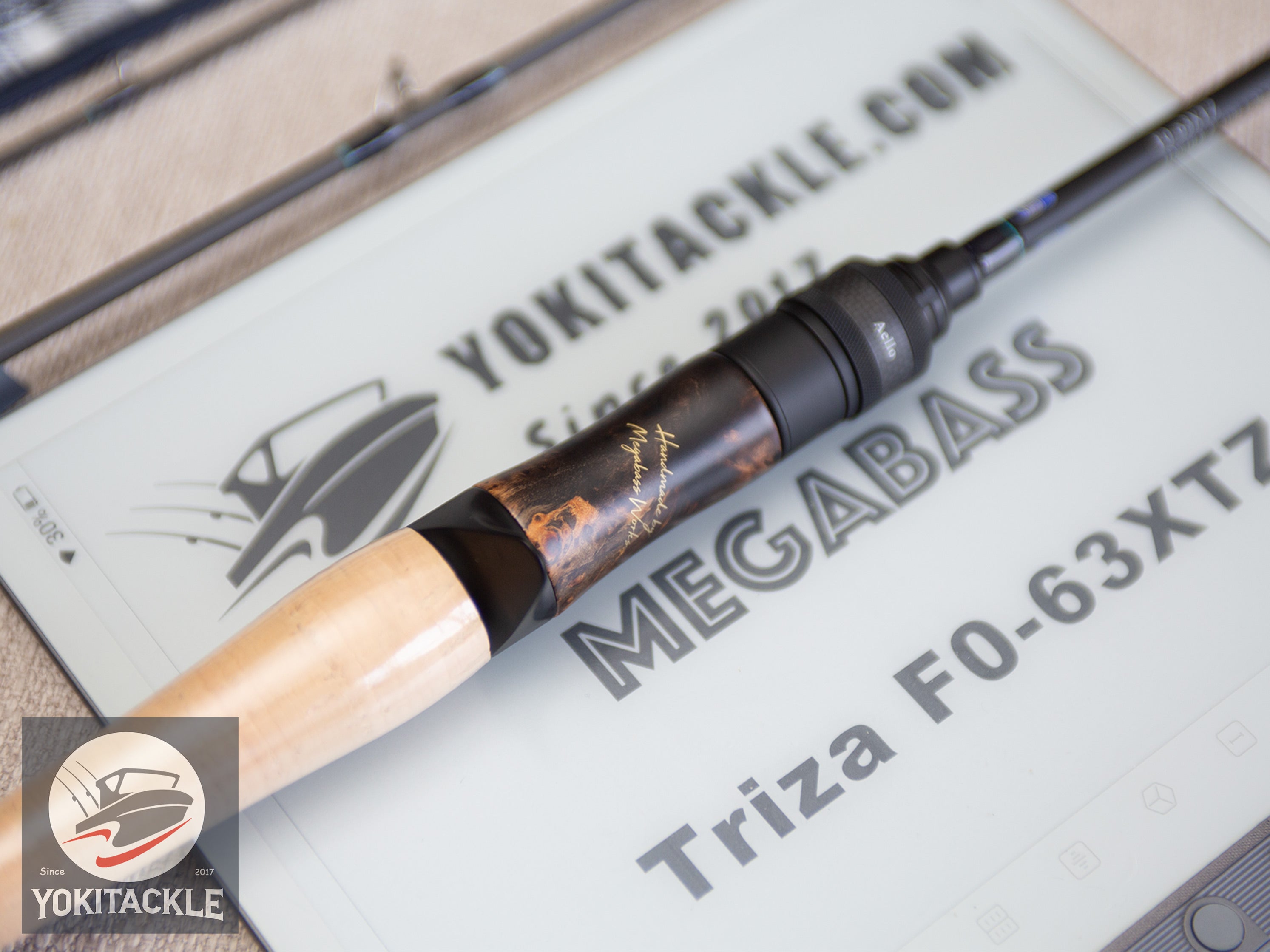 Megabass Triza F0-63XTZ Casting Travel Fishing Rod Multi Piece Bass Rod