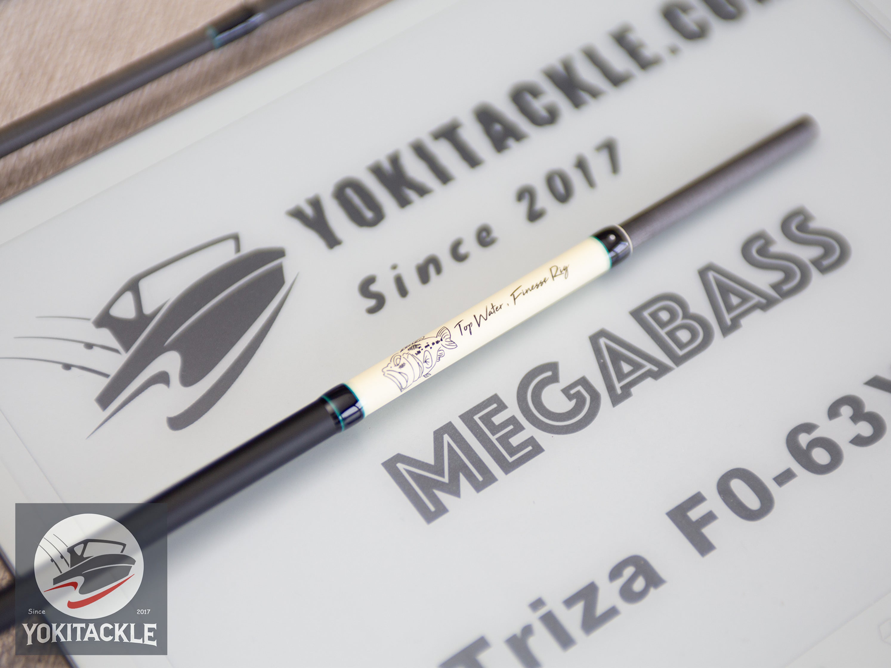 Megabass Triza F0-63XTZ Casting Travel Fishing Rod Multi Piece Bass Rod