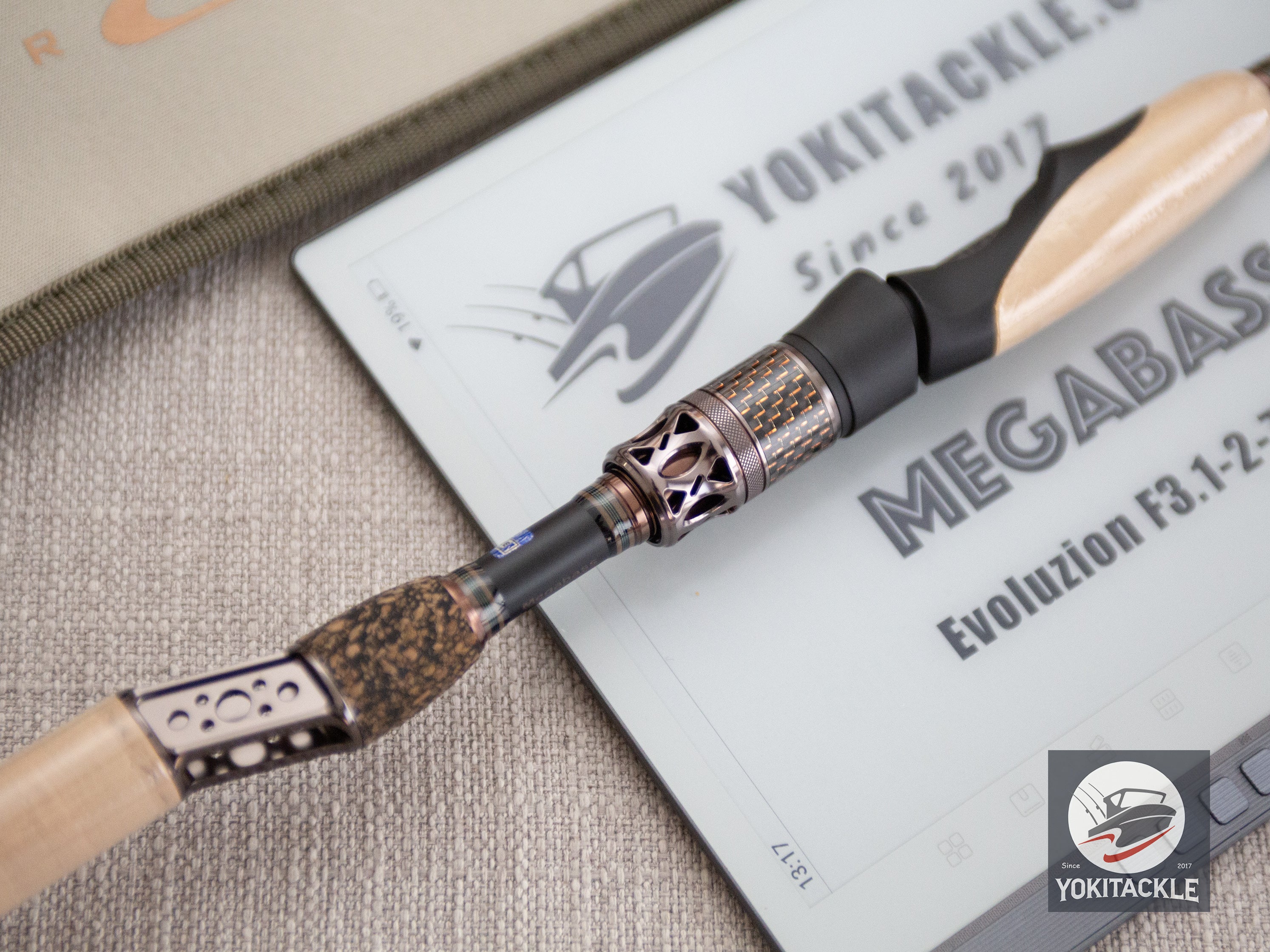 Megabass Evoluzion F3.1-2-73tix-S Bass Spinning Rod Titanium X Long Cast