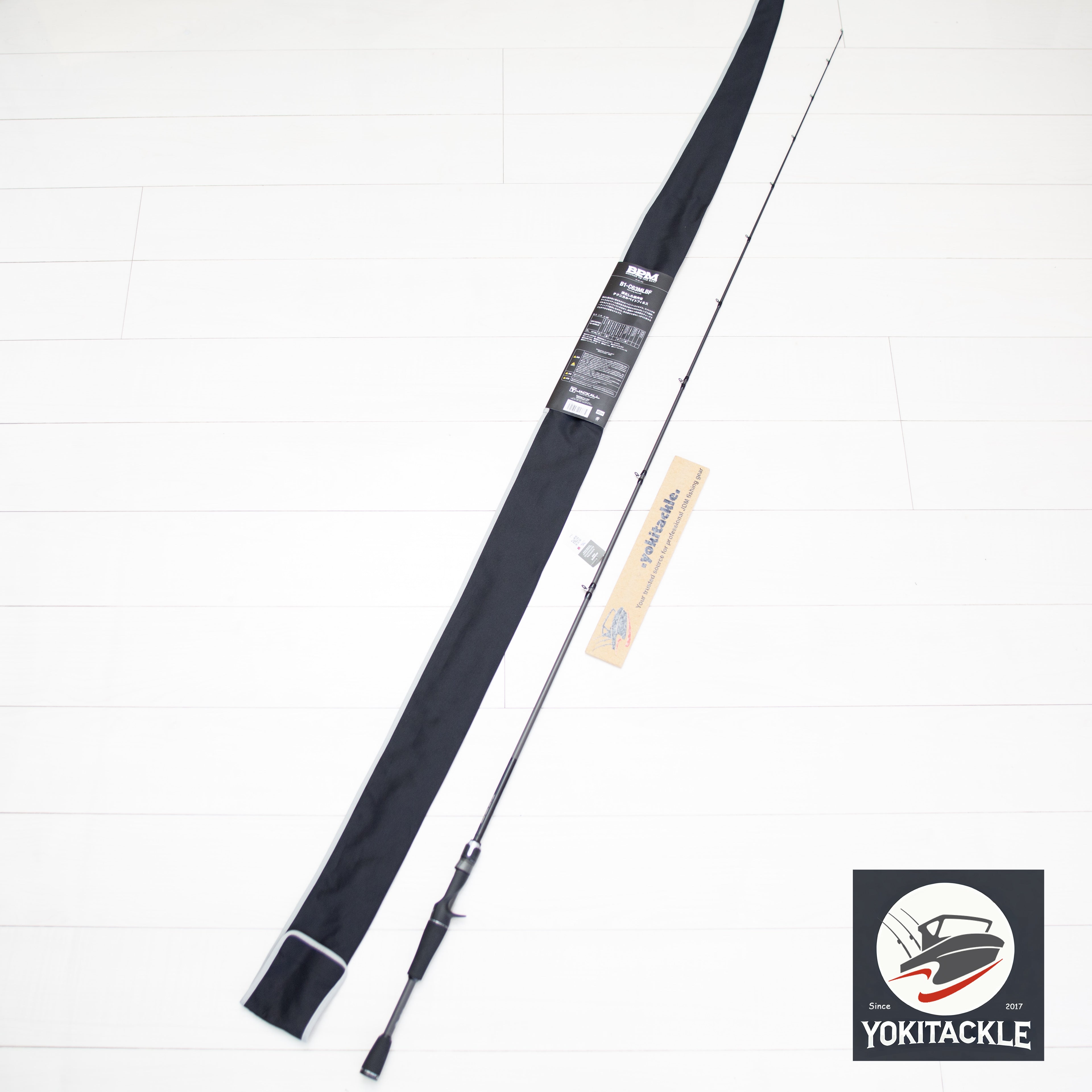 Jackall BPM B1-C63MLBF 1pc Baitcasting Rod BFS Finesse Bass Fishing