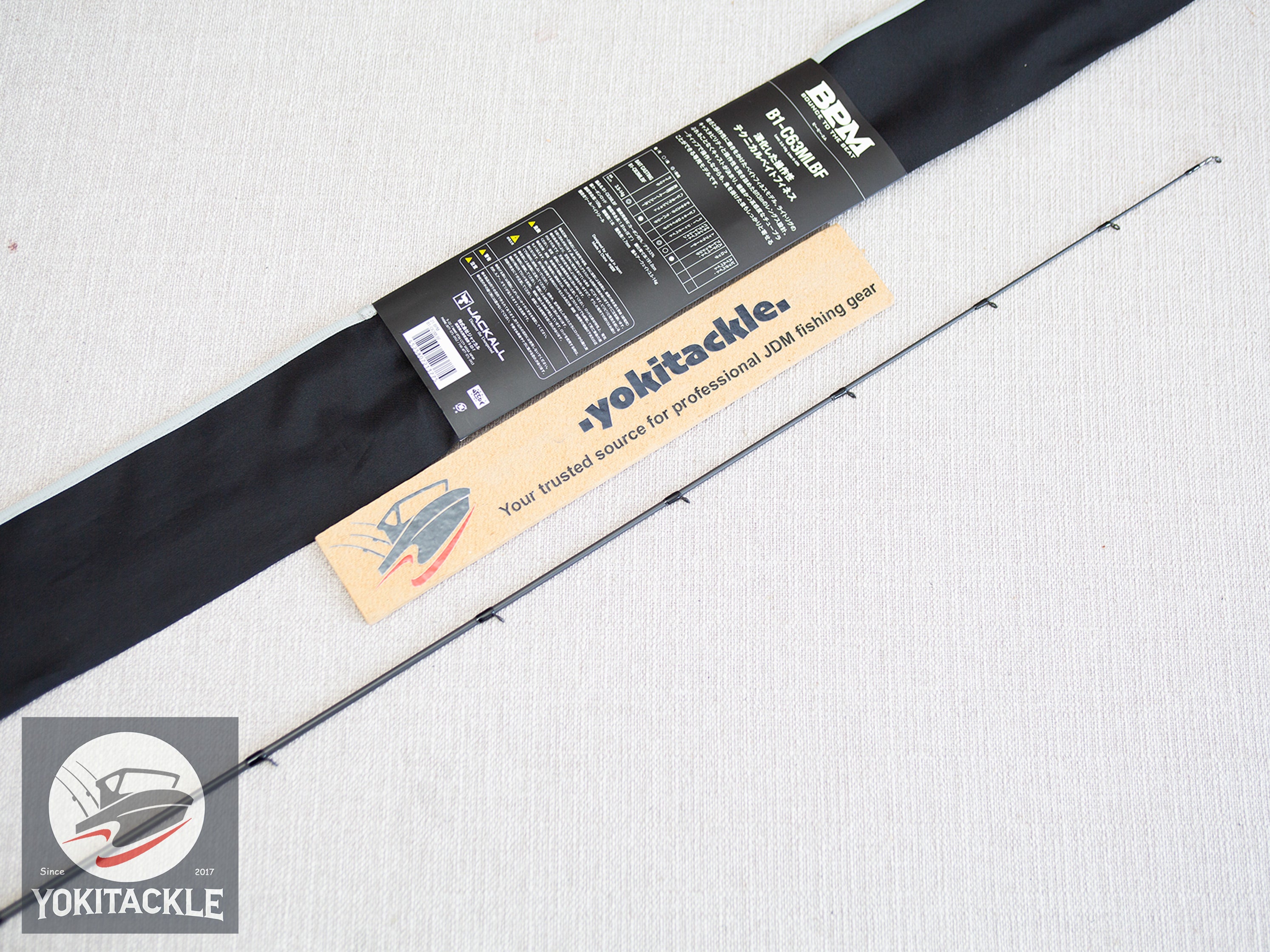 Jackall BPM B1-C63MLBF 1pc Baitcasting Rod BFS Finesse Bass Fishing