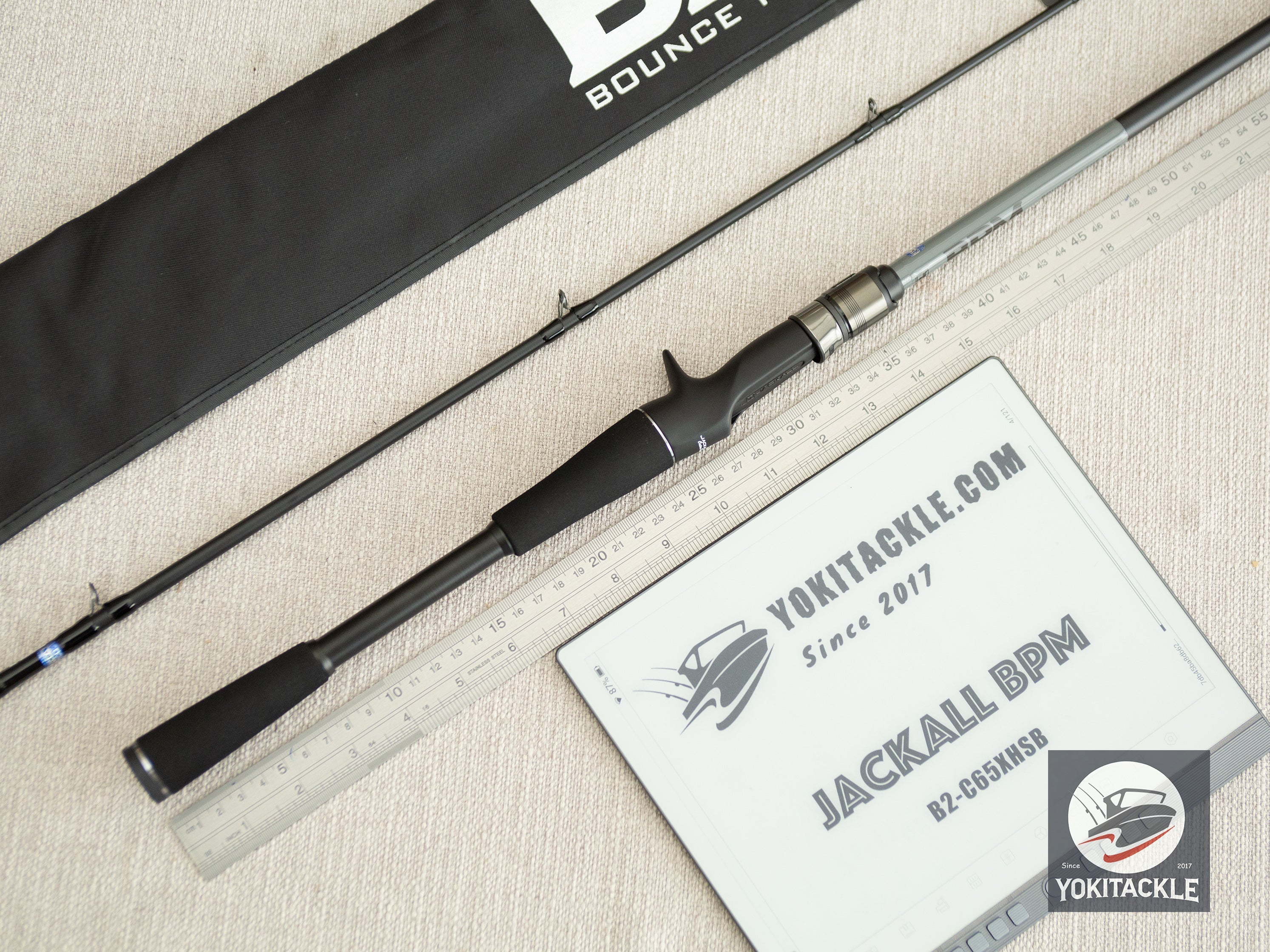 Jackall BPM B2-C65XHSB 2pc Baitcasting Rod Extra Heavy Swim Bait Bass