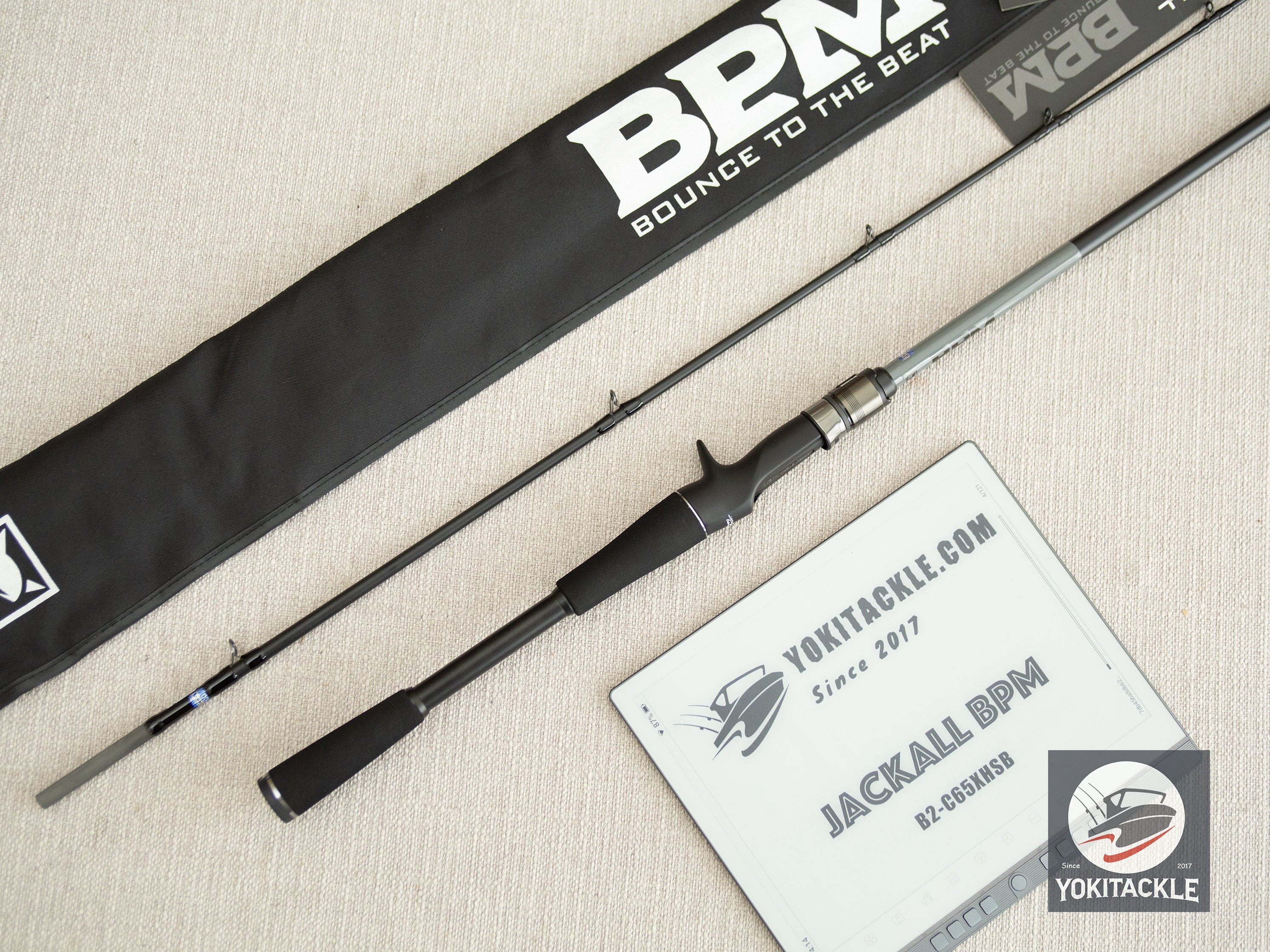 Jackall BPM B2-C65XHSB 2pc Baitcasting Rod Extra Heavy Swim Bait Bass