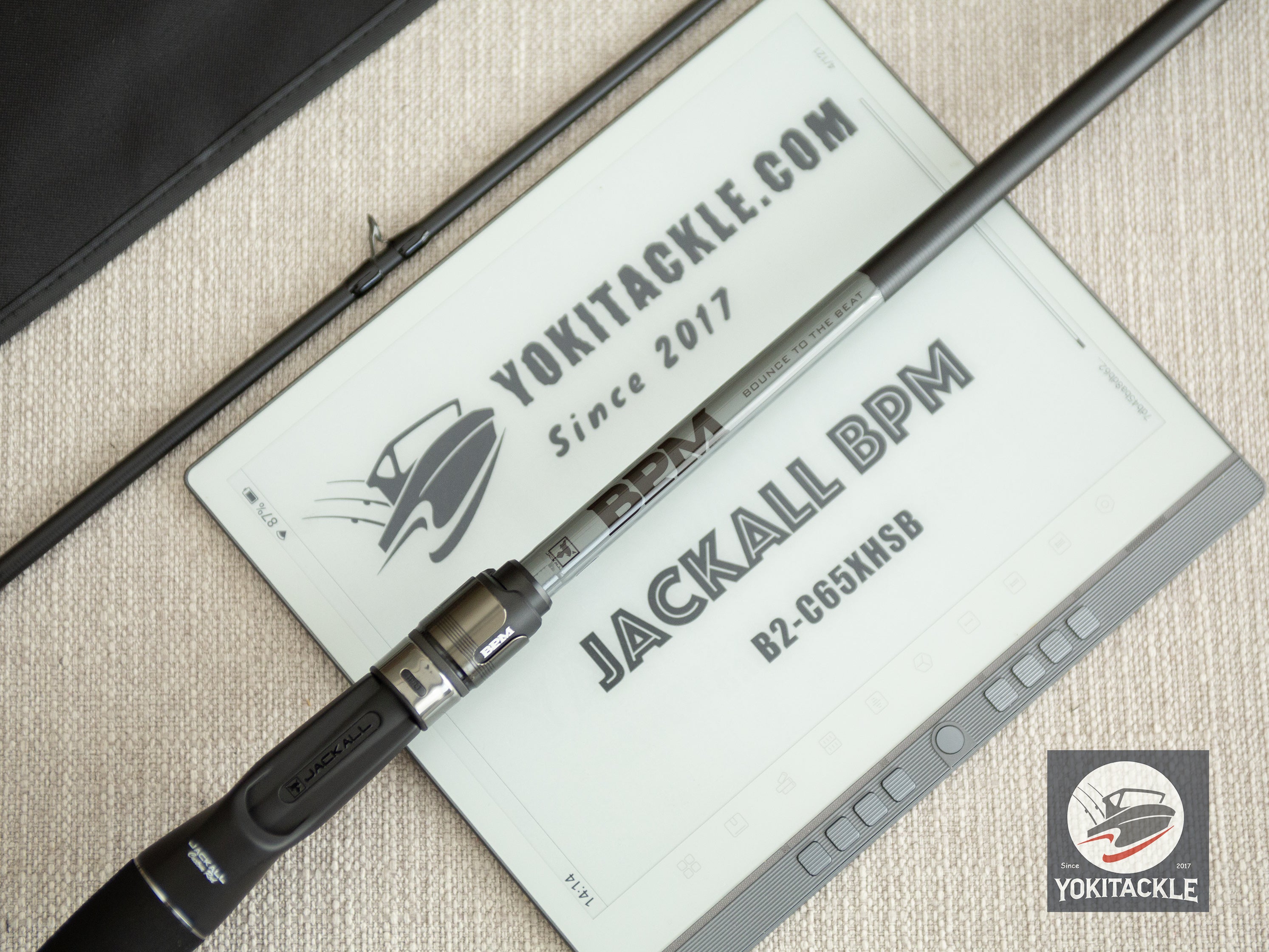 Jackall BPM B2-C65XHSB 2pc Baitcasting Rod Extra Heavy Swim Bait Bass