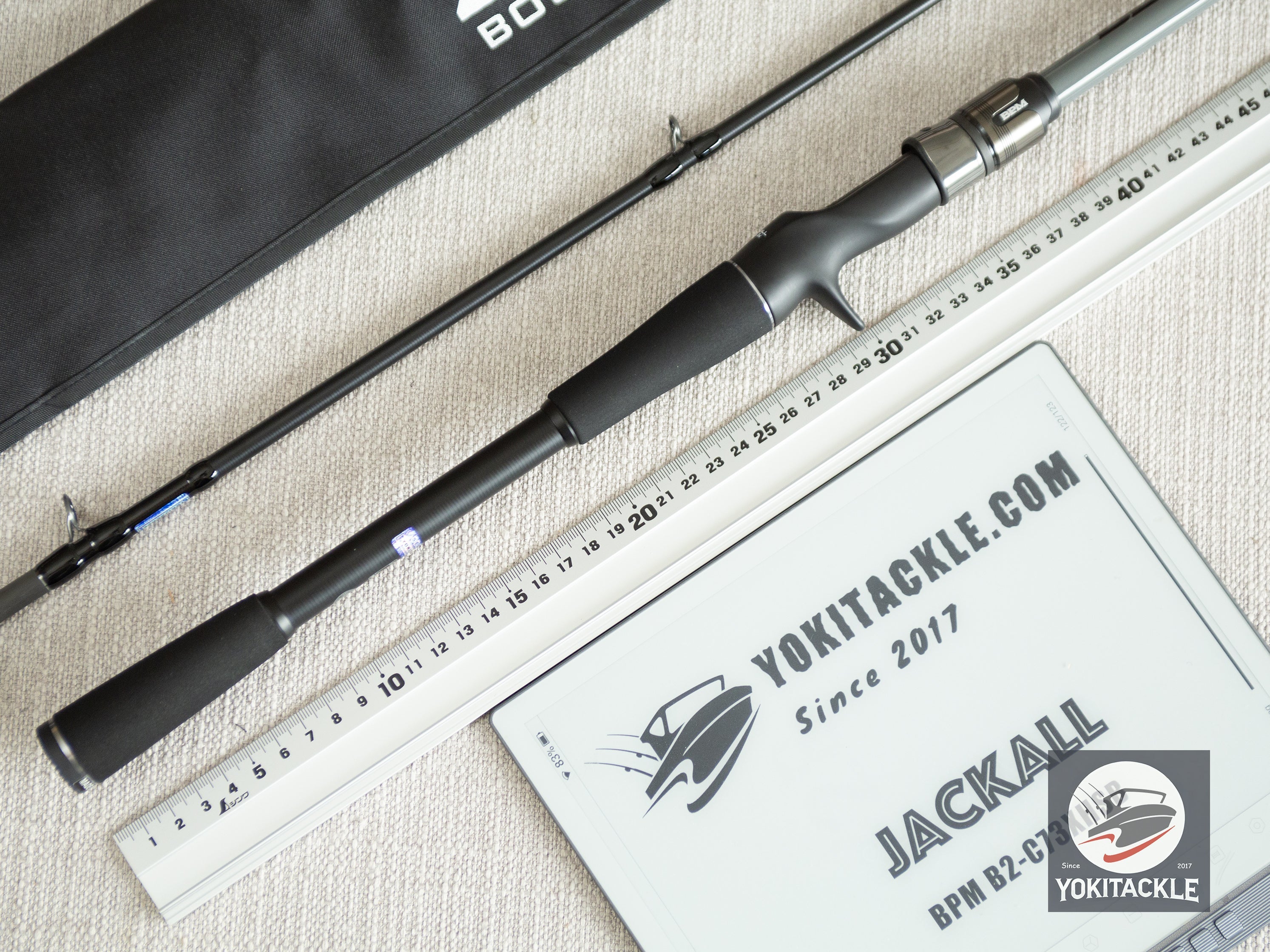 Jackall BPM B2-C73XHSB 2pc Baitcasting Rod Extra Heavy Swim Bait Bass