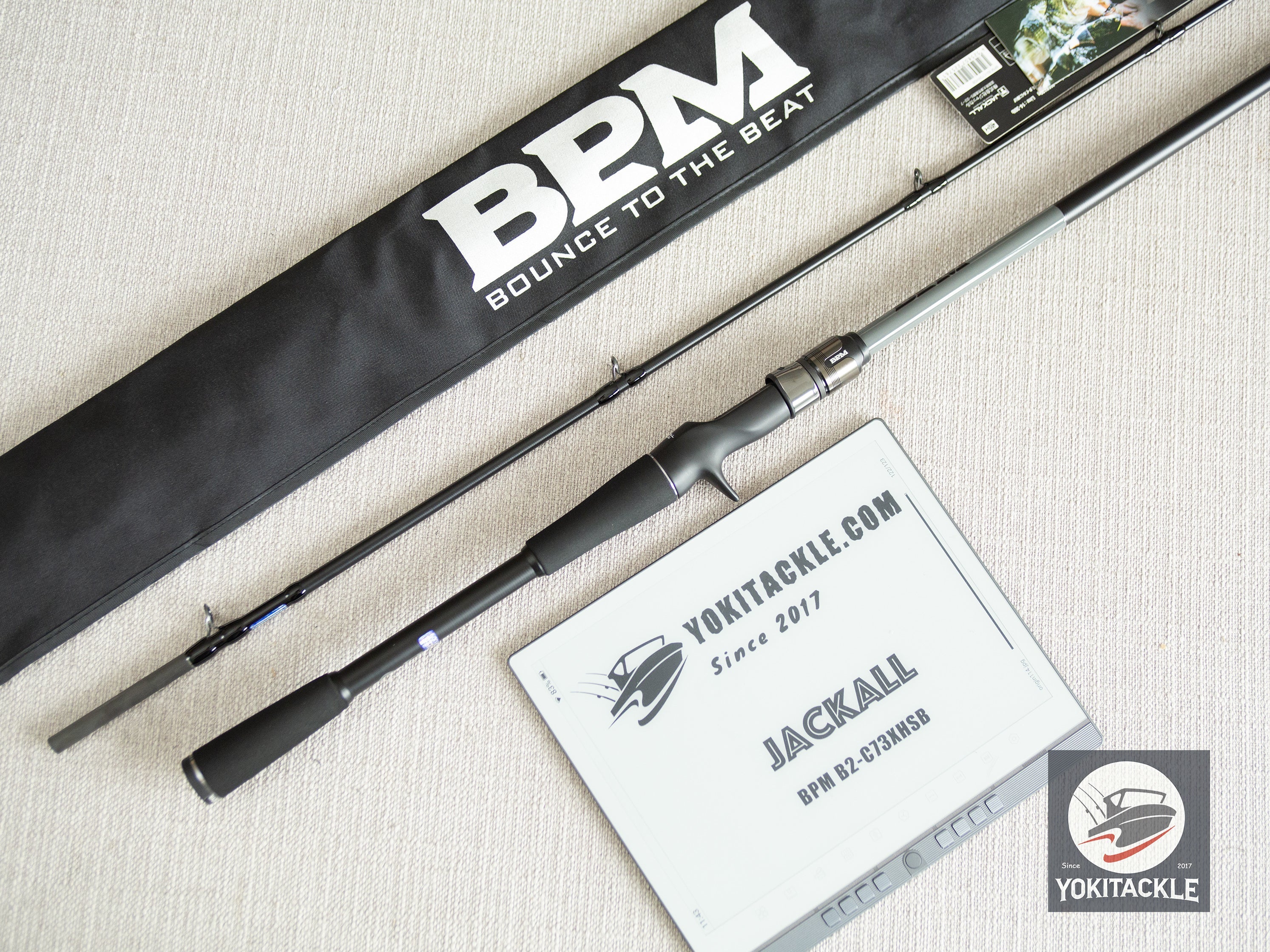 Jackall BPM B2-C73XHSB 2pc Baitcasting Rod Extra Heavy Swim Bait Bass