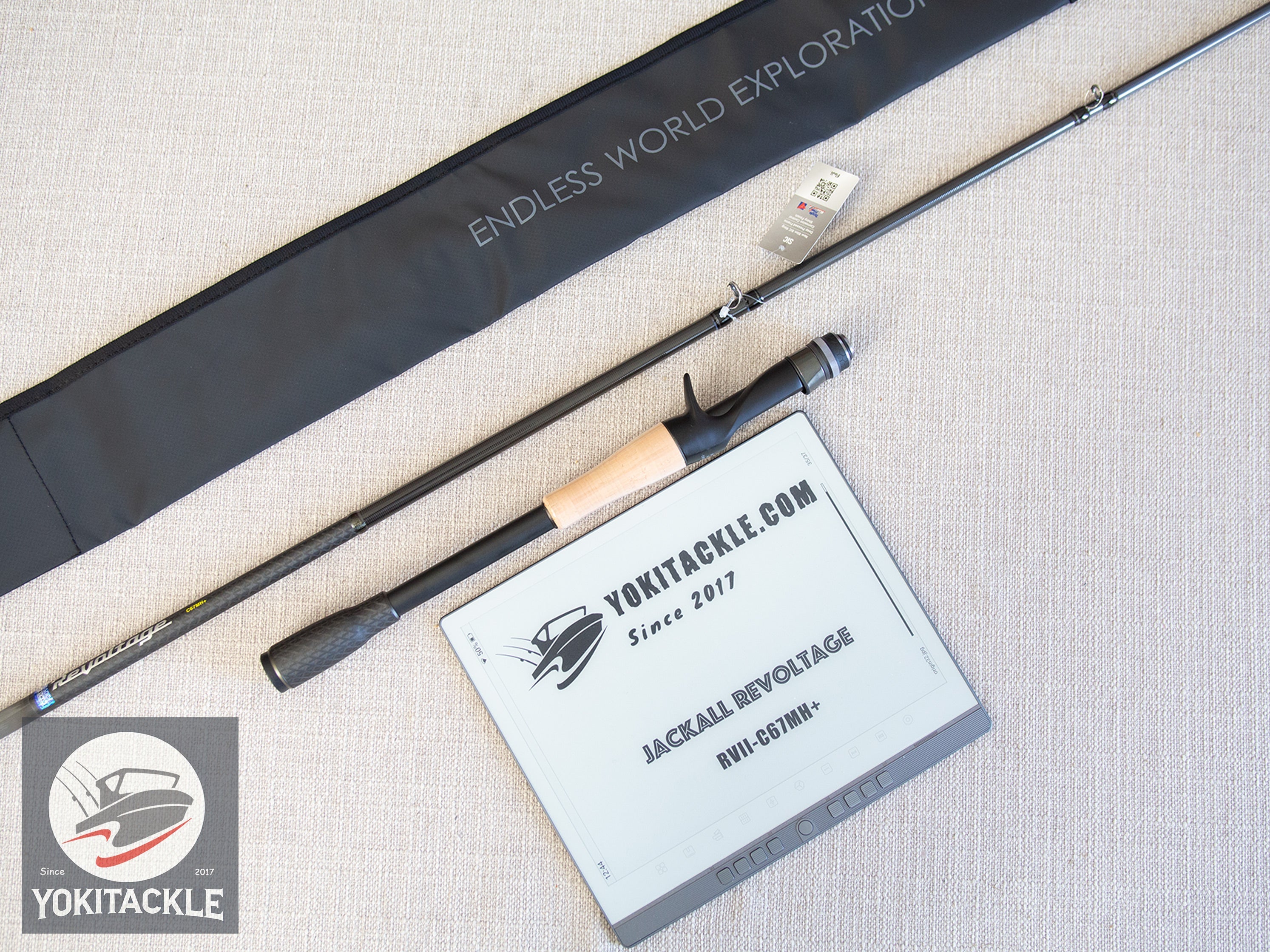Jackall Revoltage RVII-C67MH+ Baitcasting Rod Heavy Cover Bass Fishing