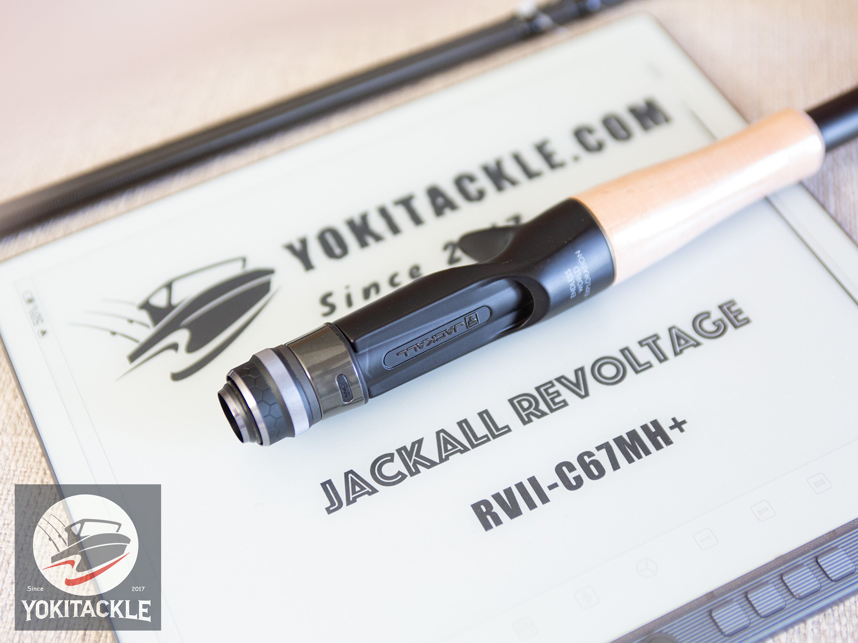 Jackall Revoltage RVII-C67MH+ Baitcasting Rod Heavy Cover Bass Fishing