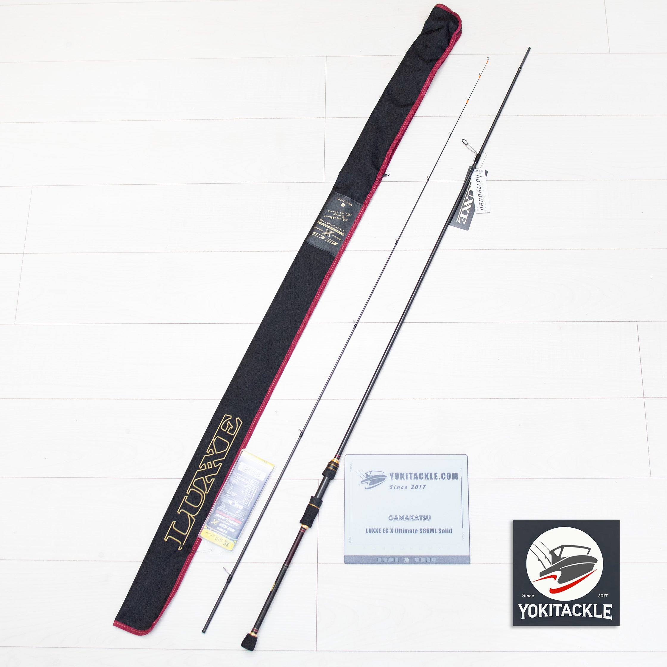 Gamakatsu LUXXE EG X Ultimate S86ML Solid Eging Rod Squid Fishing Long Casting