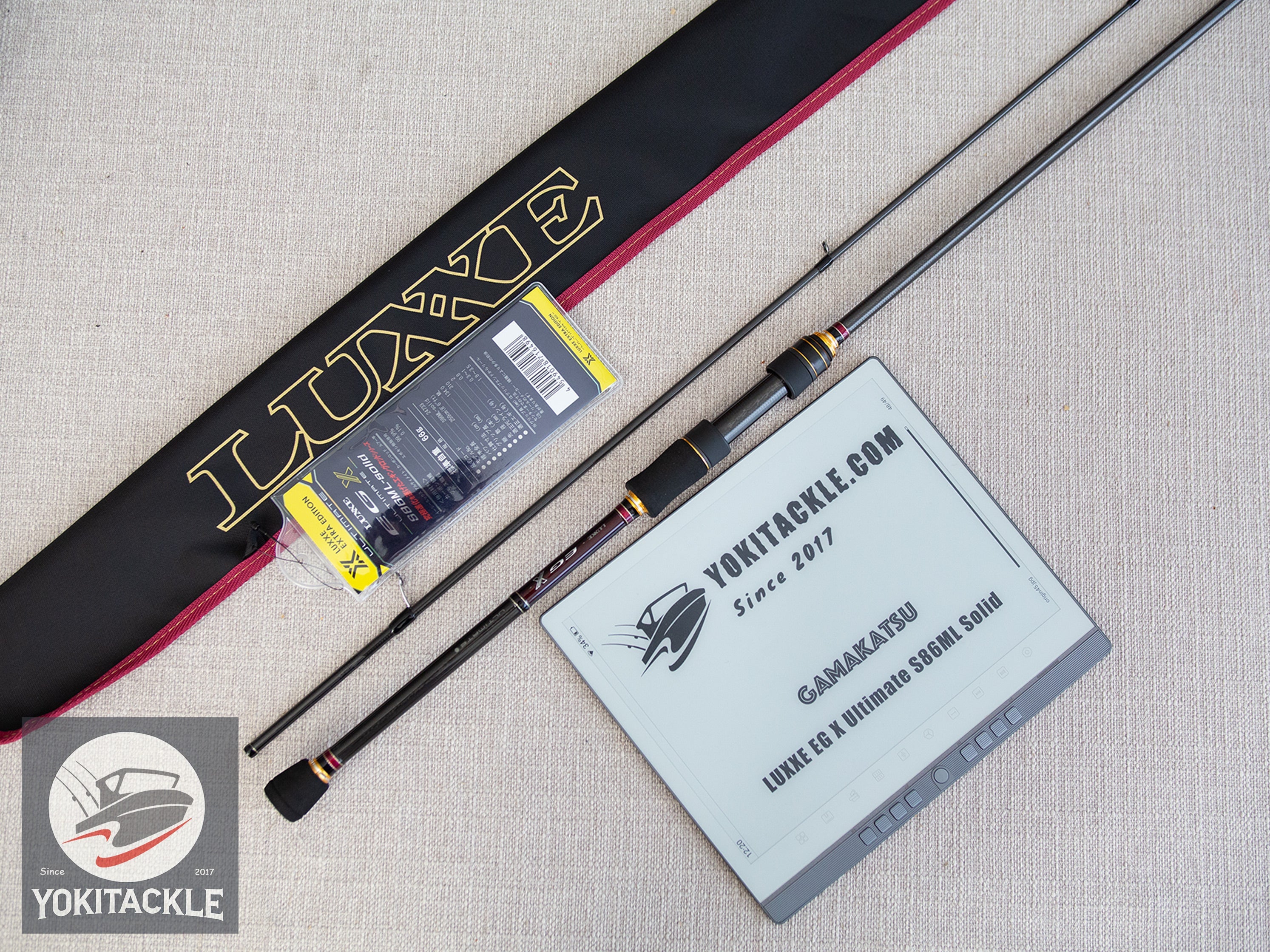 Gamakatsu LUXXE EG X Ultimate S86ML Solid Eging Rod Squid Fishing Long Casting