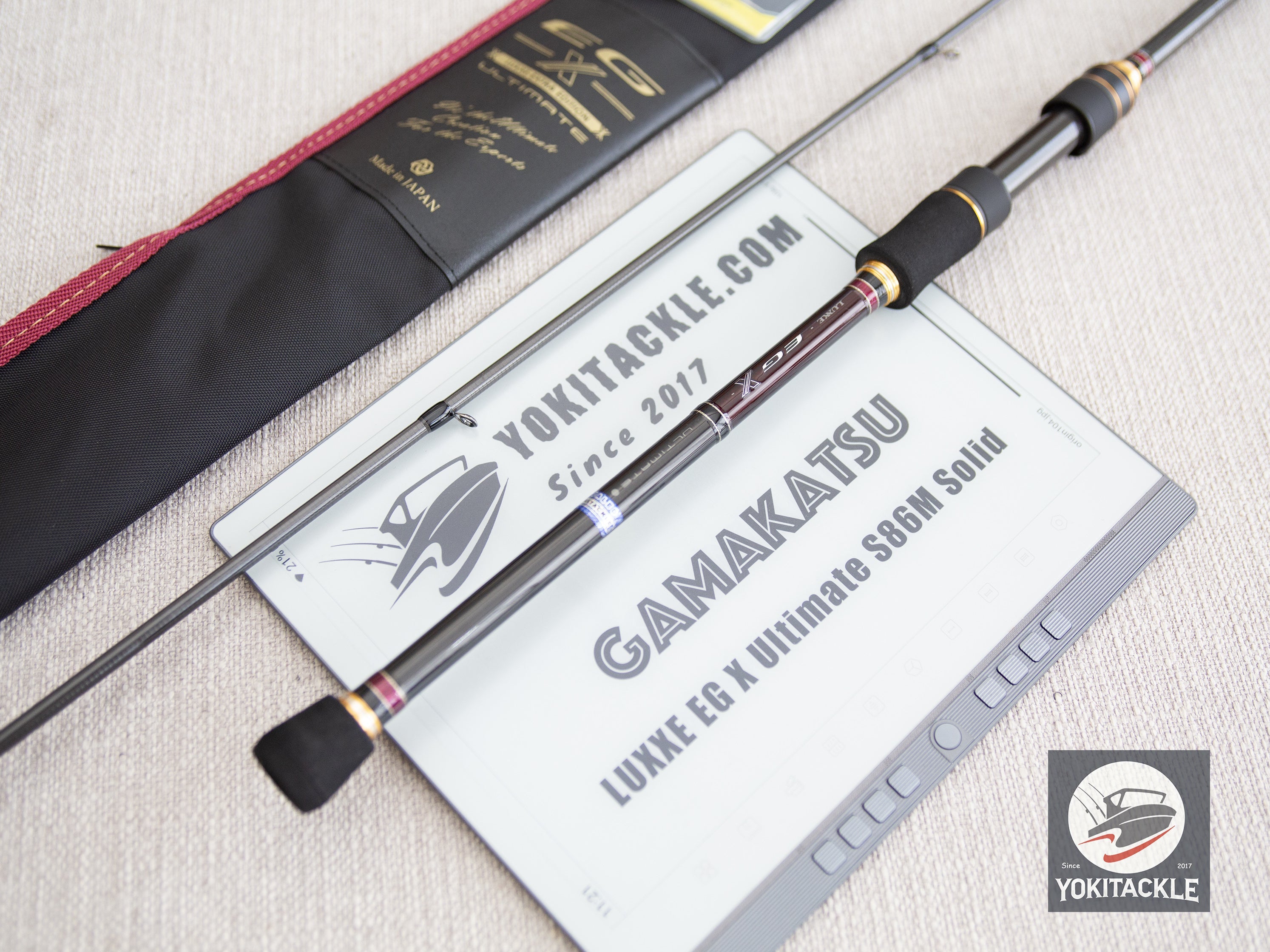 Gamakatsu LUXXE EG X Ultimate S86M Solid Eging Rod Squid Fishing Power Model