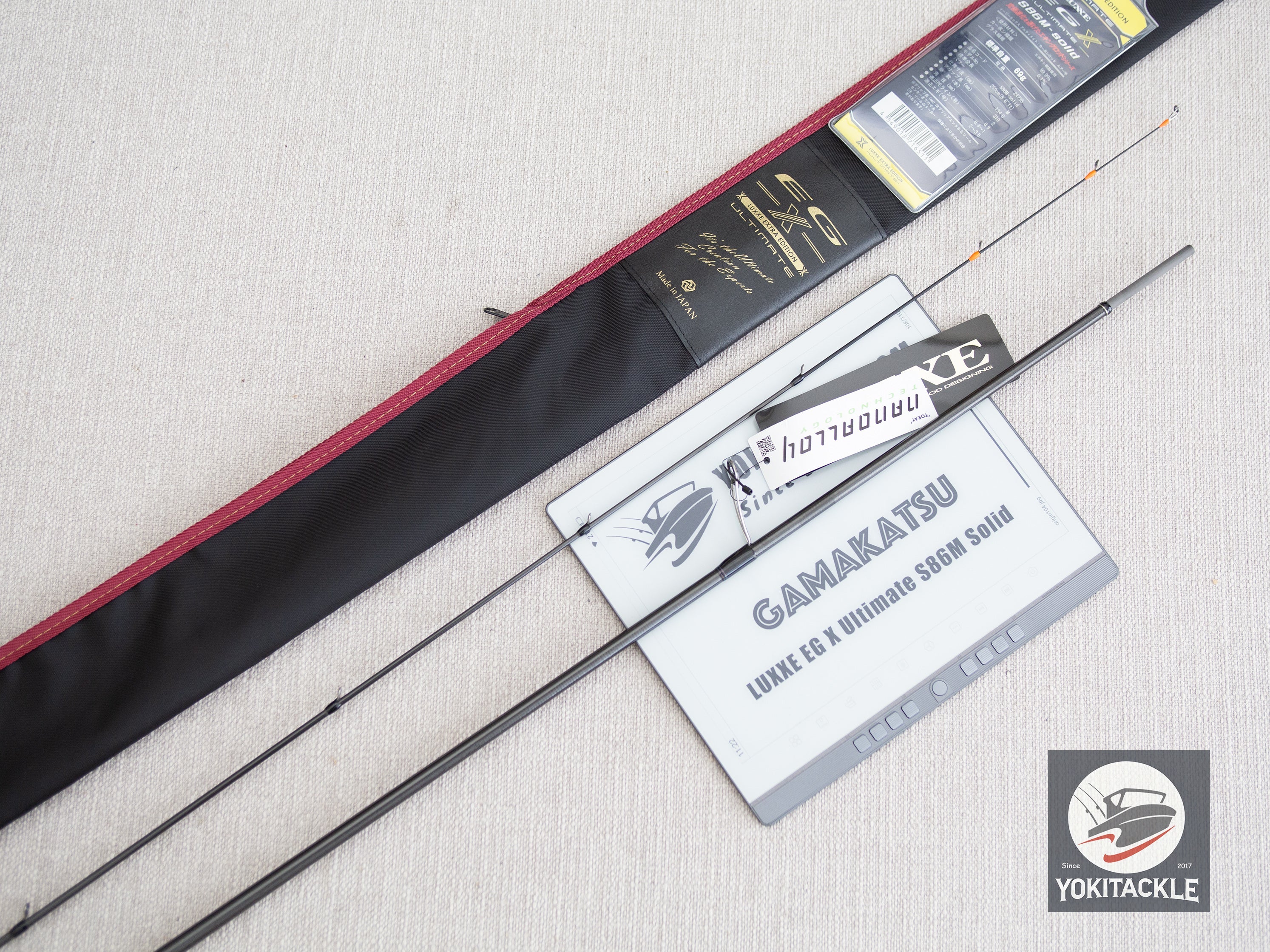 Gamakatsu LUXXE EG X Ultimate S86M Solid Eging Rod Squid Fishing Power Model