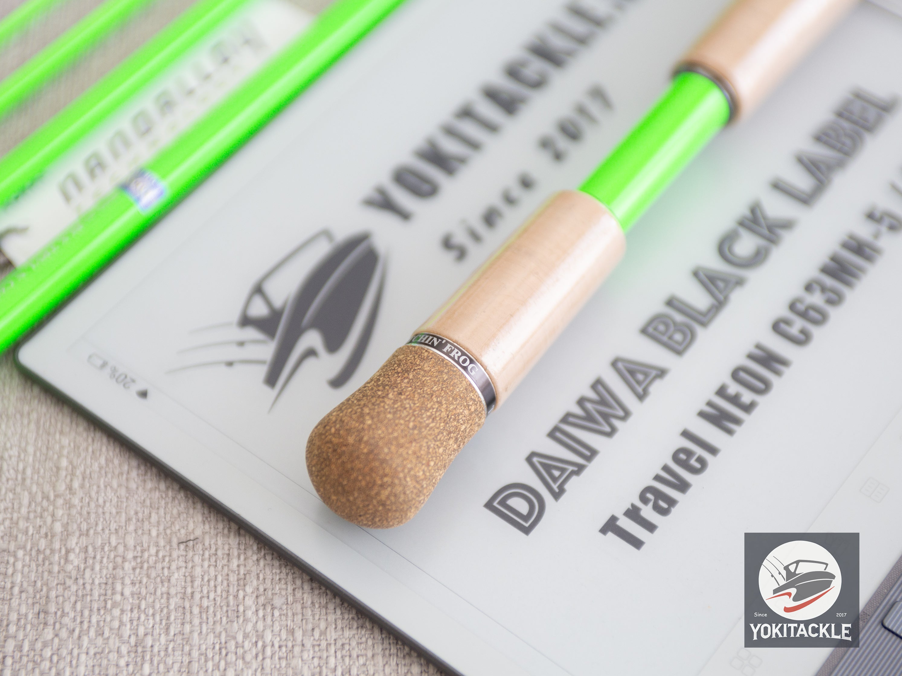 Daiwa BLACK LABEL Travel NEON C63MH-5 / FR Baitcasting Rod