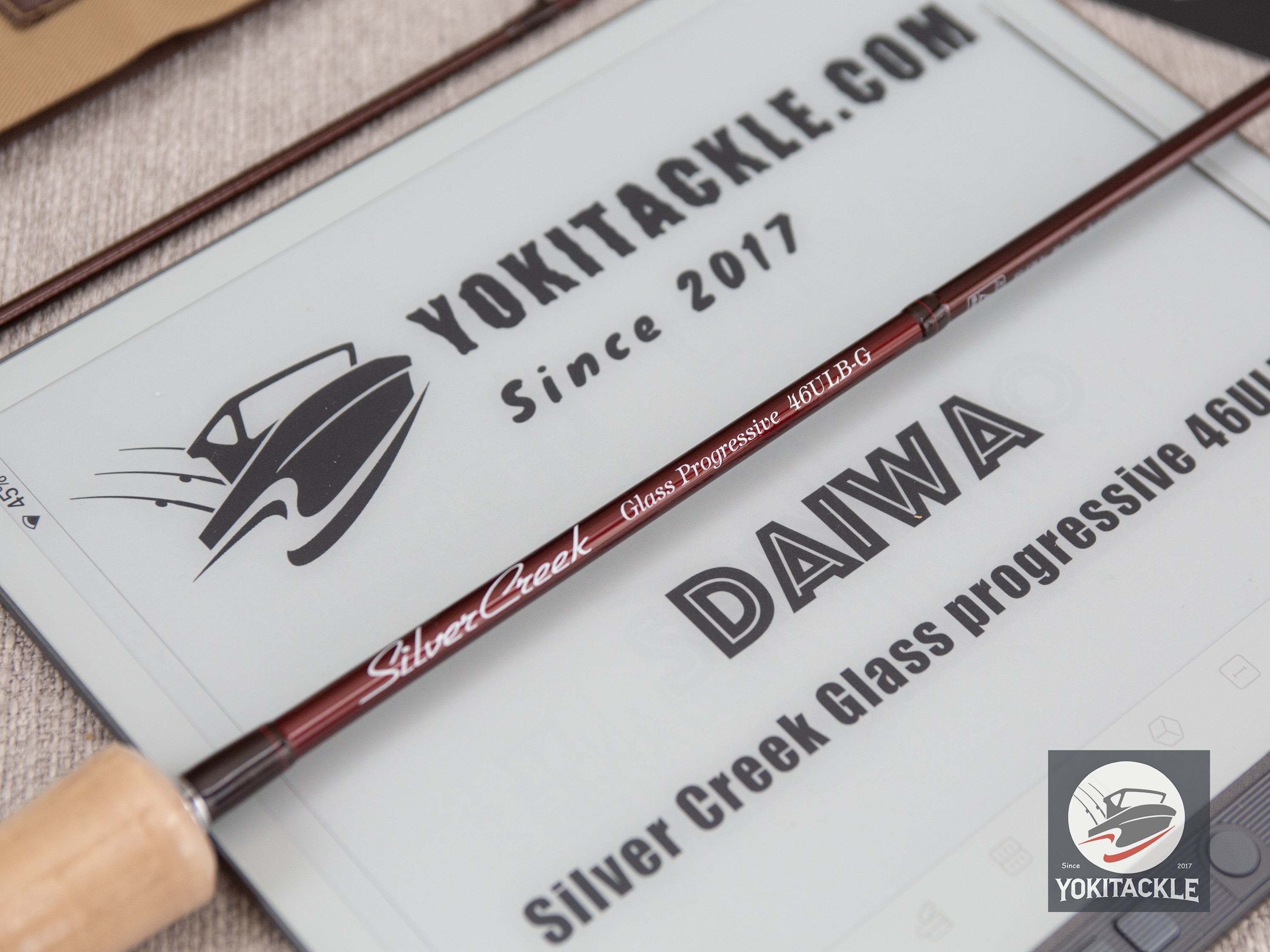 Daiwa Silver Creek Glass progressive 46ULB-G Baitcasting Rod for Trout