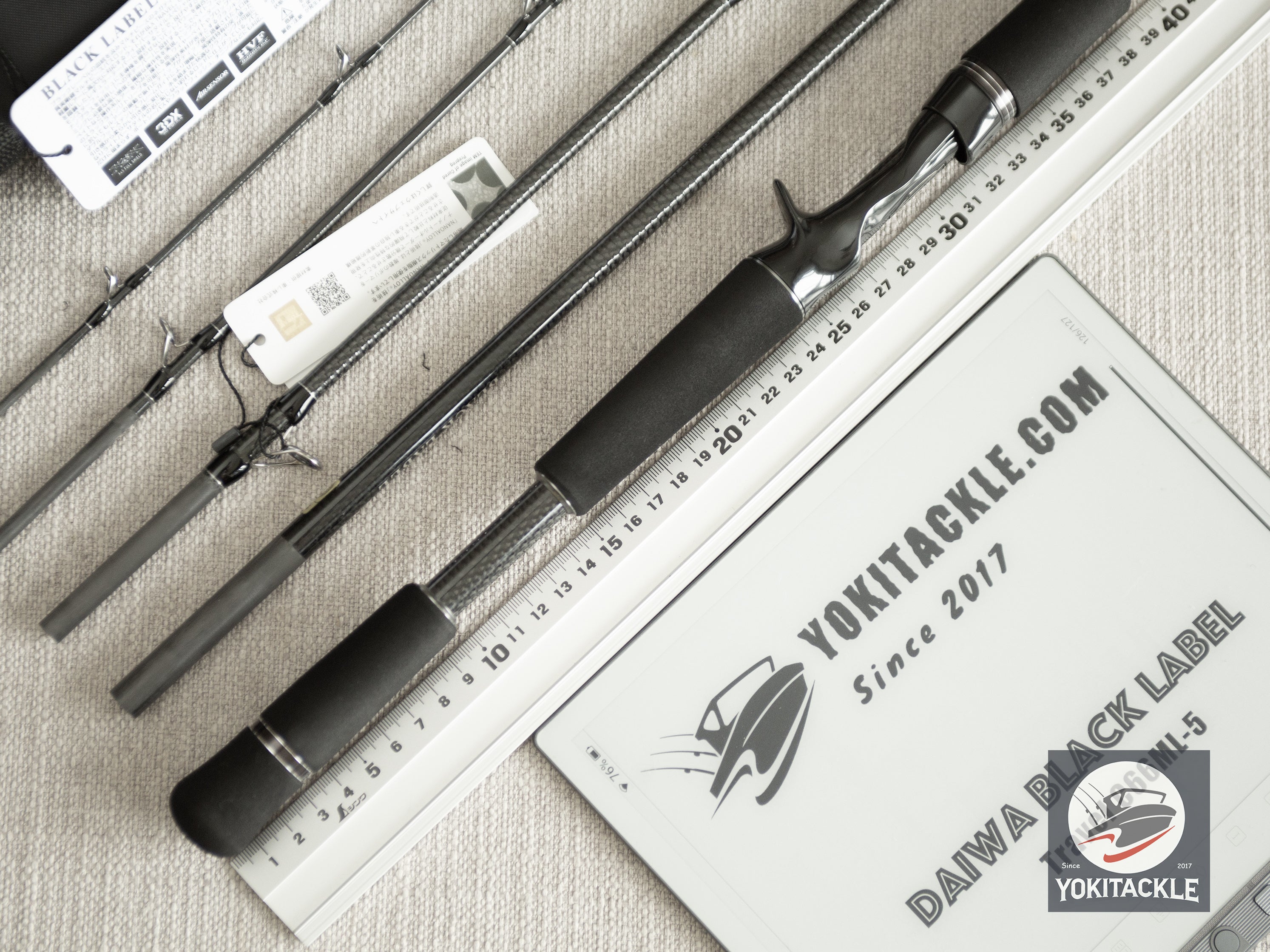 Daiwa BLACK LABEL Travel C66ML-5 Baitcasting Rod